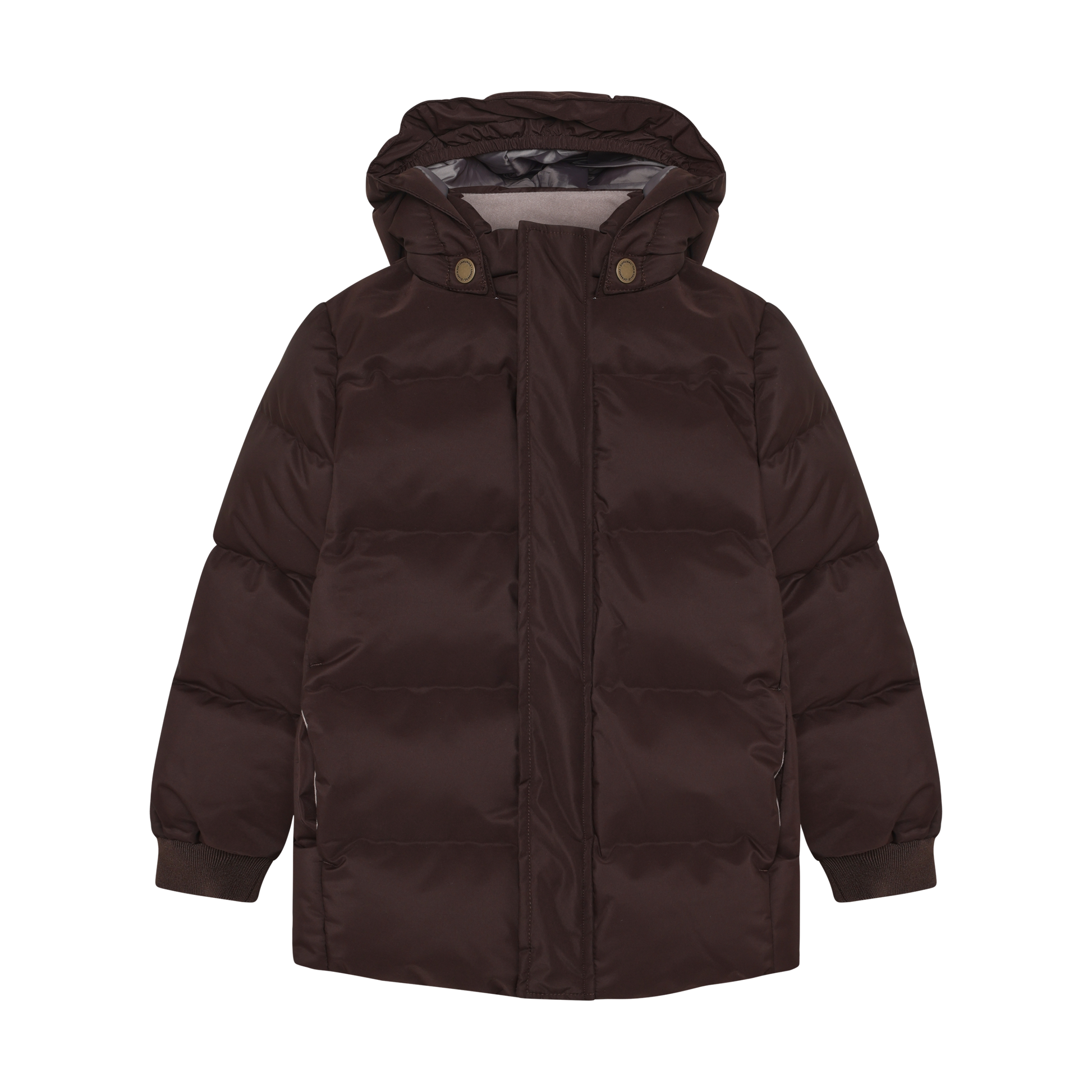 Enfant Enfant - Jacket Quilt Solid - Coffee Bean - Pearls & Swines