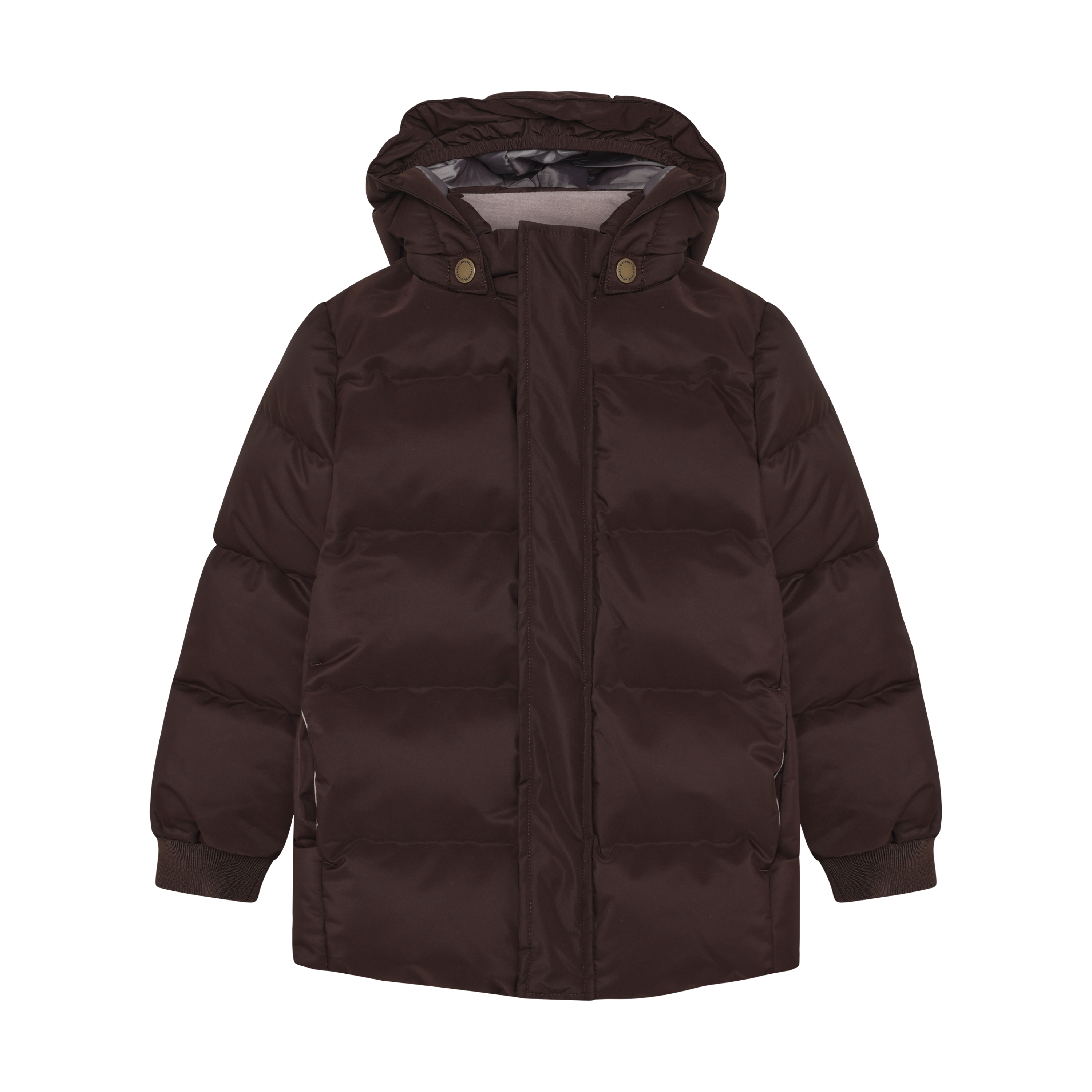 Enfant Enfant - Jacket Quilt Solid - Coffee Bean - Pearls & Swines