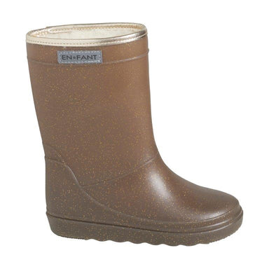 Enfant Enfant Thermo Boot - Chocolate Chip Glitter - Pearls & Swines
