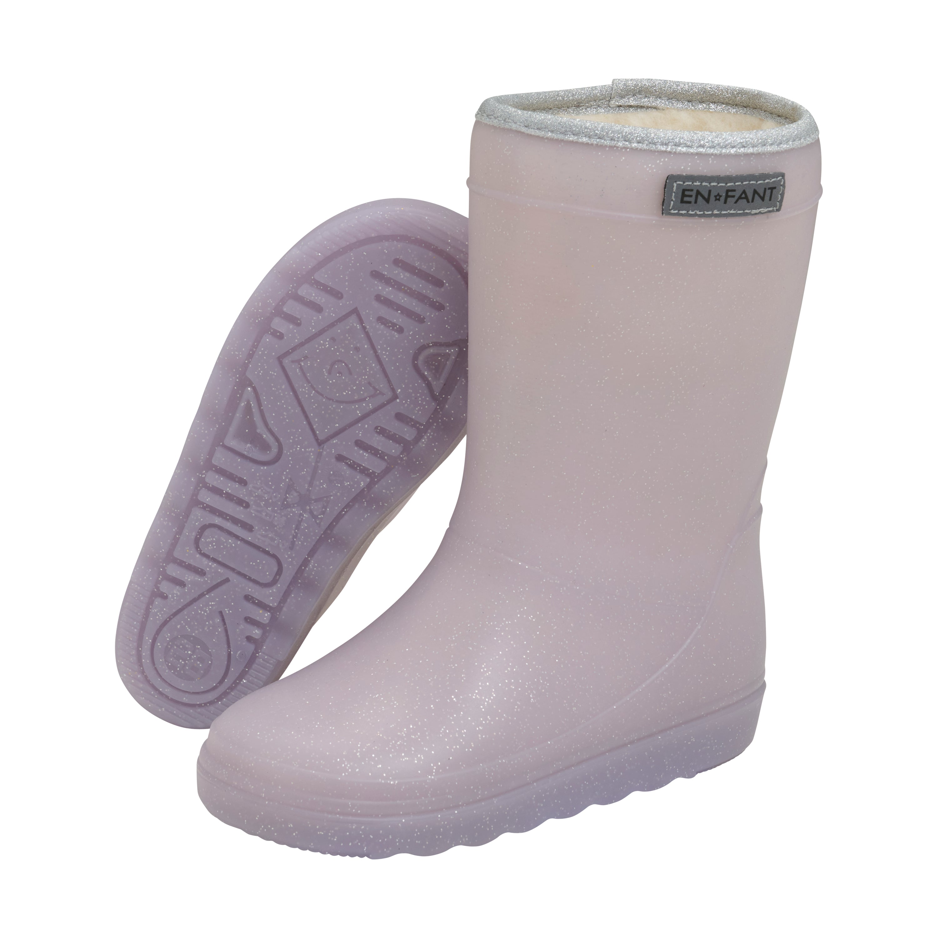 Enfant Enfant Thermo Boot - Burnished Lilac Glitter - Pearls & Swines