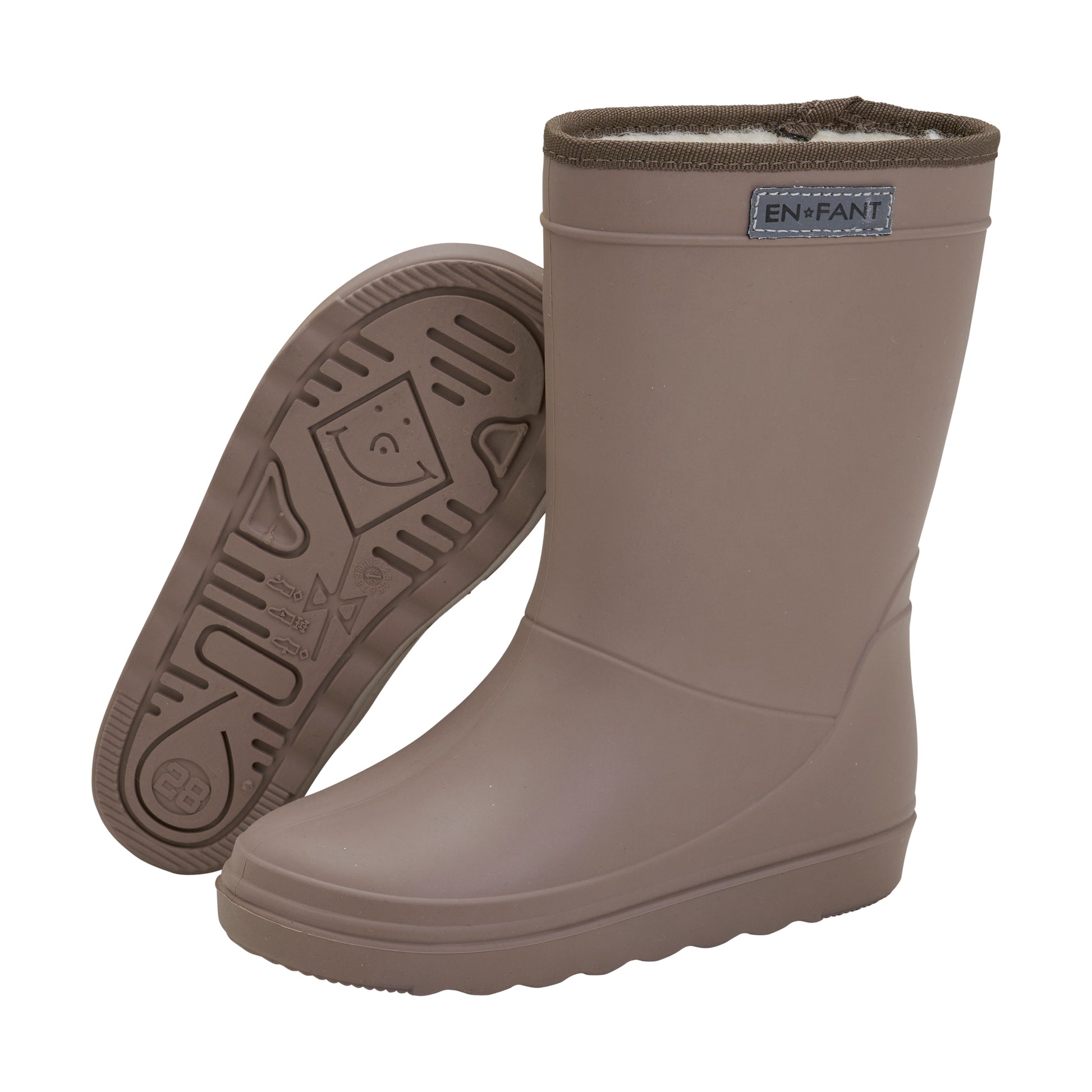 Enfant Enfant - Thermo Boot Solid - Pine Bark Solid - Pearls & Swines