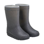 Enfant Enfant - Thermo Boot Glitter - Ebony - Pearls & Swines