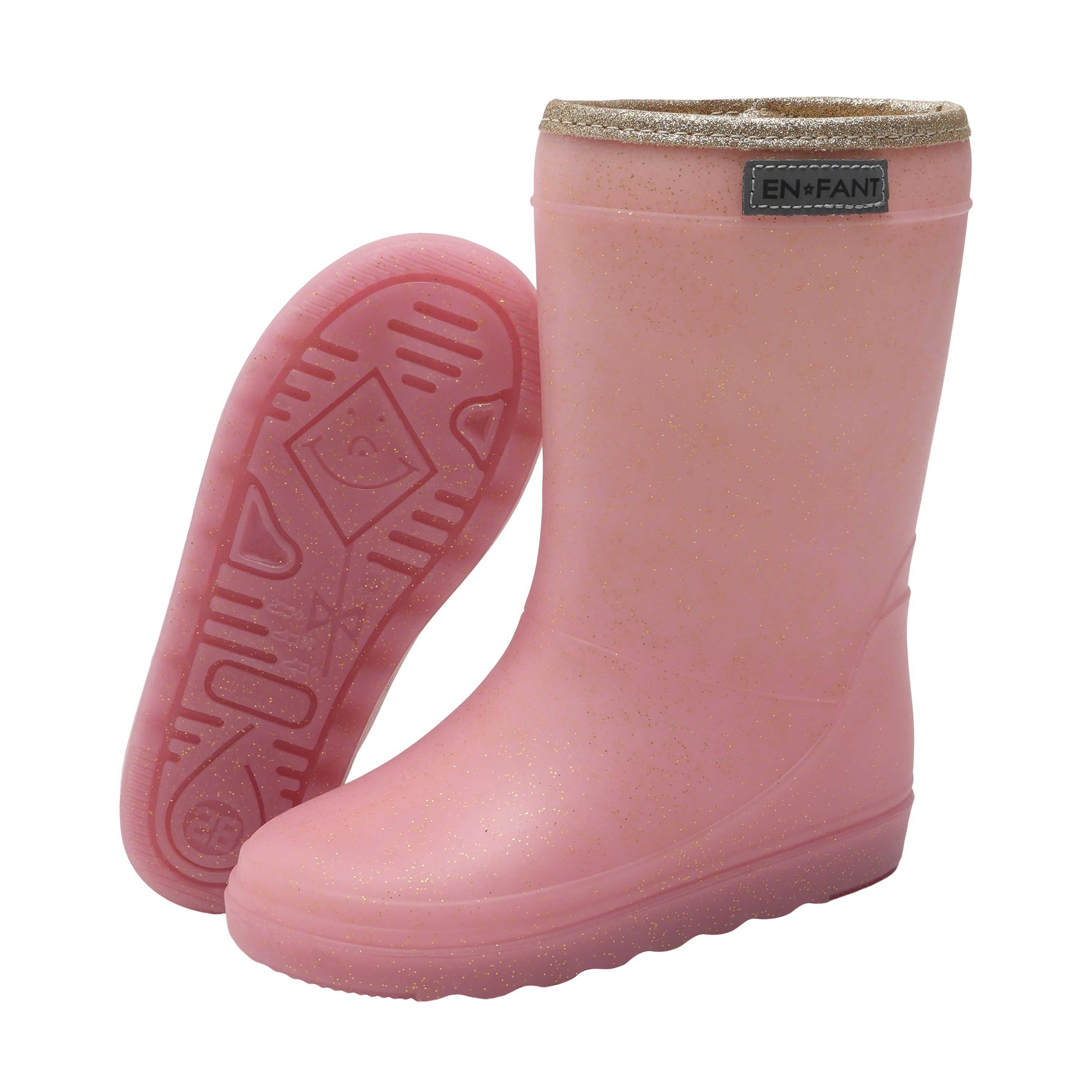 Enfant Enfant - Thermo Boot - Cashmere Rose Glitter - Pearls & Swines