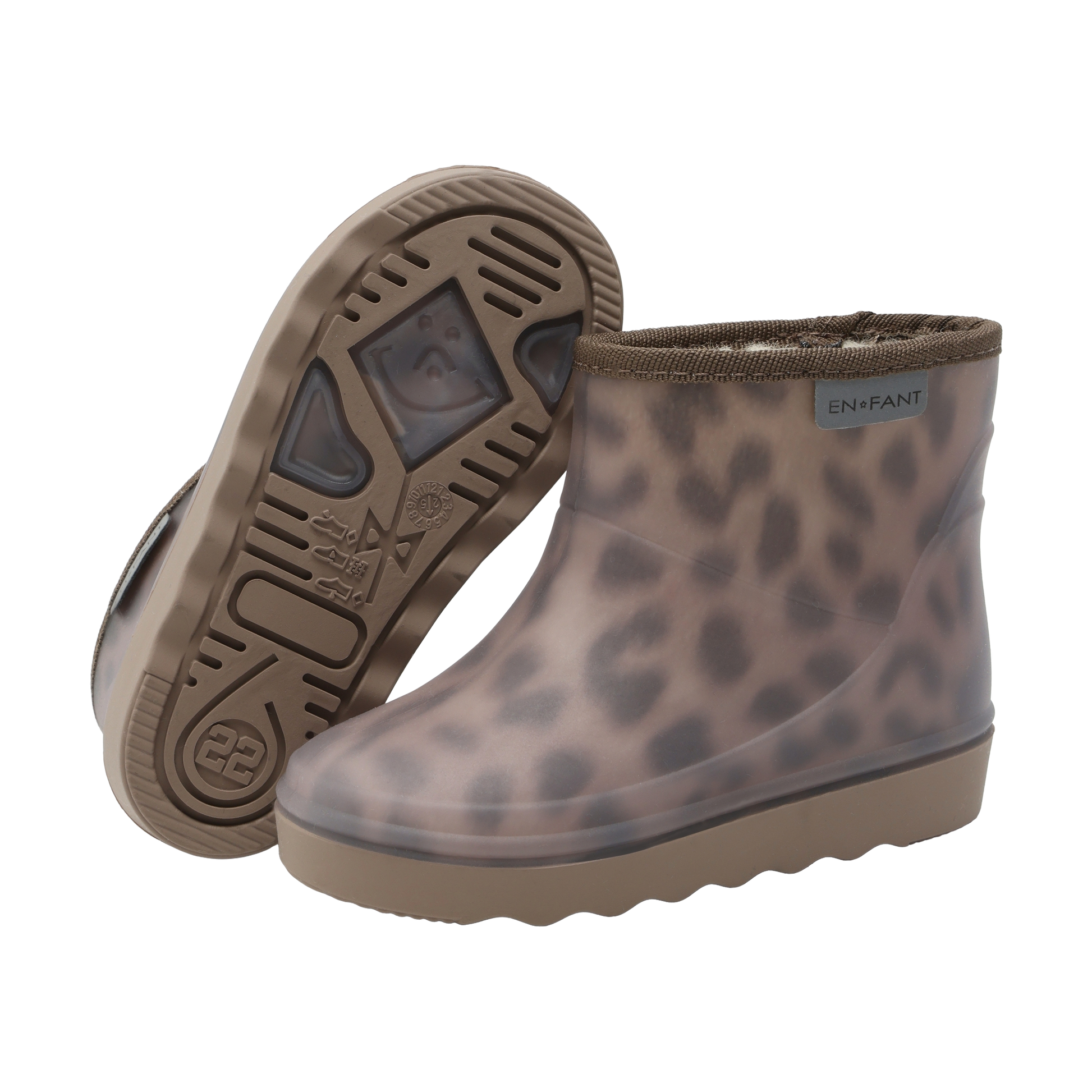 Enfant Enfant - Thermo Boot Short Print - Pine Bark - Pearls & Swines