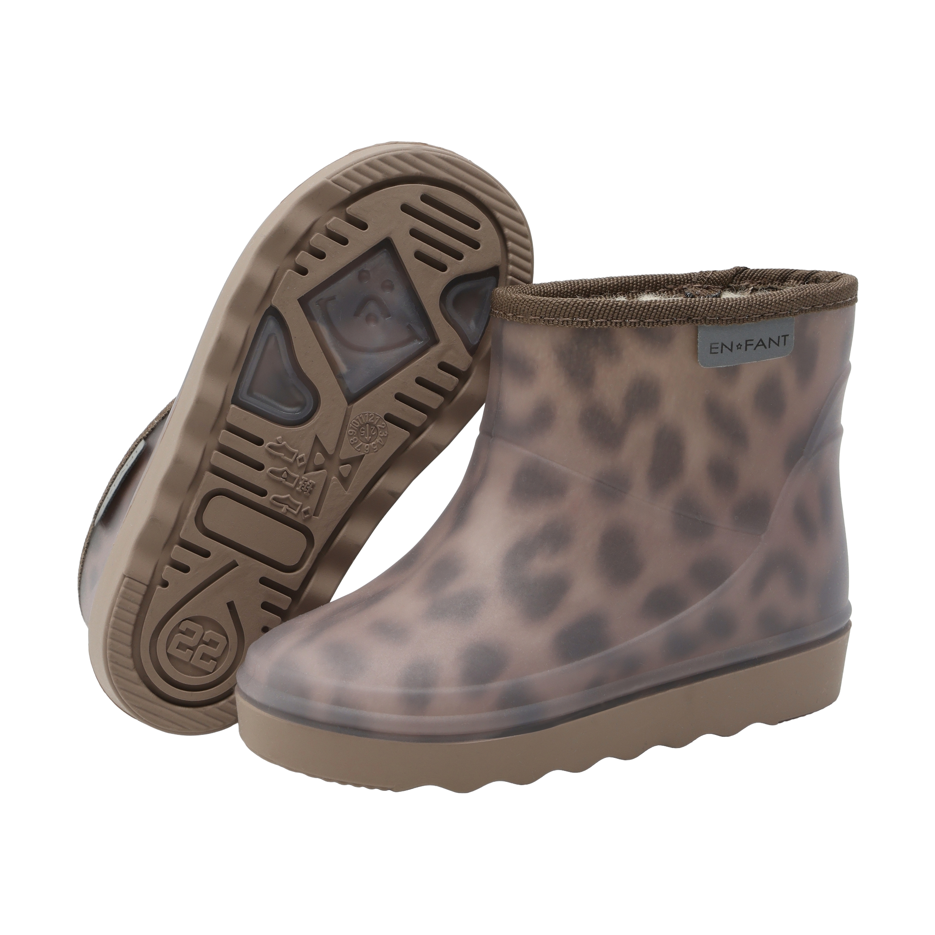 Enfant Enfant - Thermo Boot Short Print - Pine Bark - Pearls & Swines