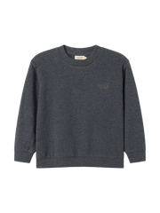 MarMar Copenhagen MarMar Copenhagen - Thanos Modal Sweat Tops - Dusk Blue Mel - Pearls & Swines