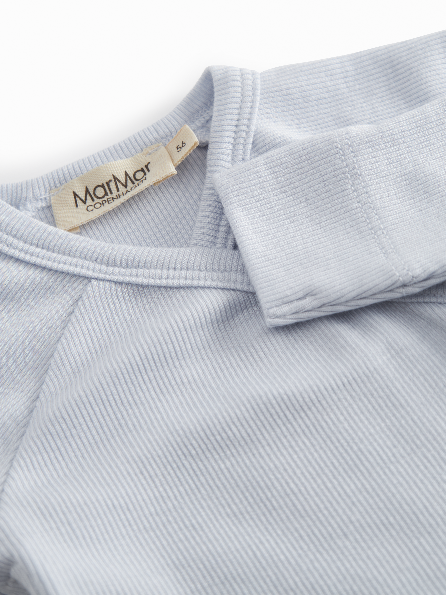 MarMar Copenhagen MarMar Copenhagen - Newborn Belito Micro Modal - Blue Mist - Pearls & Swines