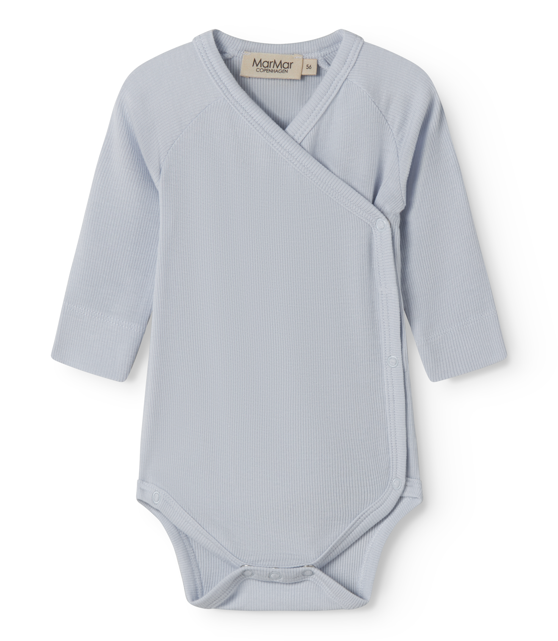 MarMar Copenhagen MarMar Copenhagen - Newborn Belito Micro Modal - Blue Mist - Pearls & Swines