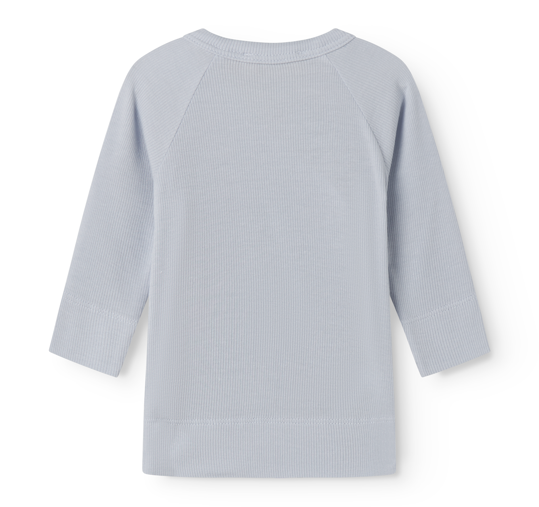 MarMar Copenhagen MarMar Copenhagen - Tuti Wrap LS Micro Modal Premature - Blue Mist - Pearls & Swines