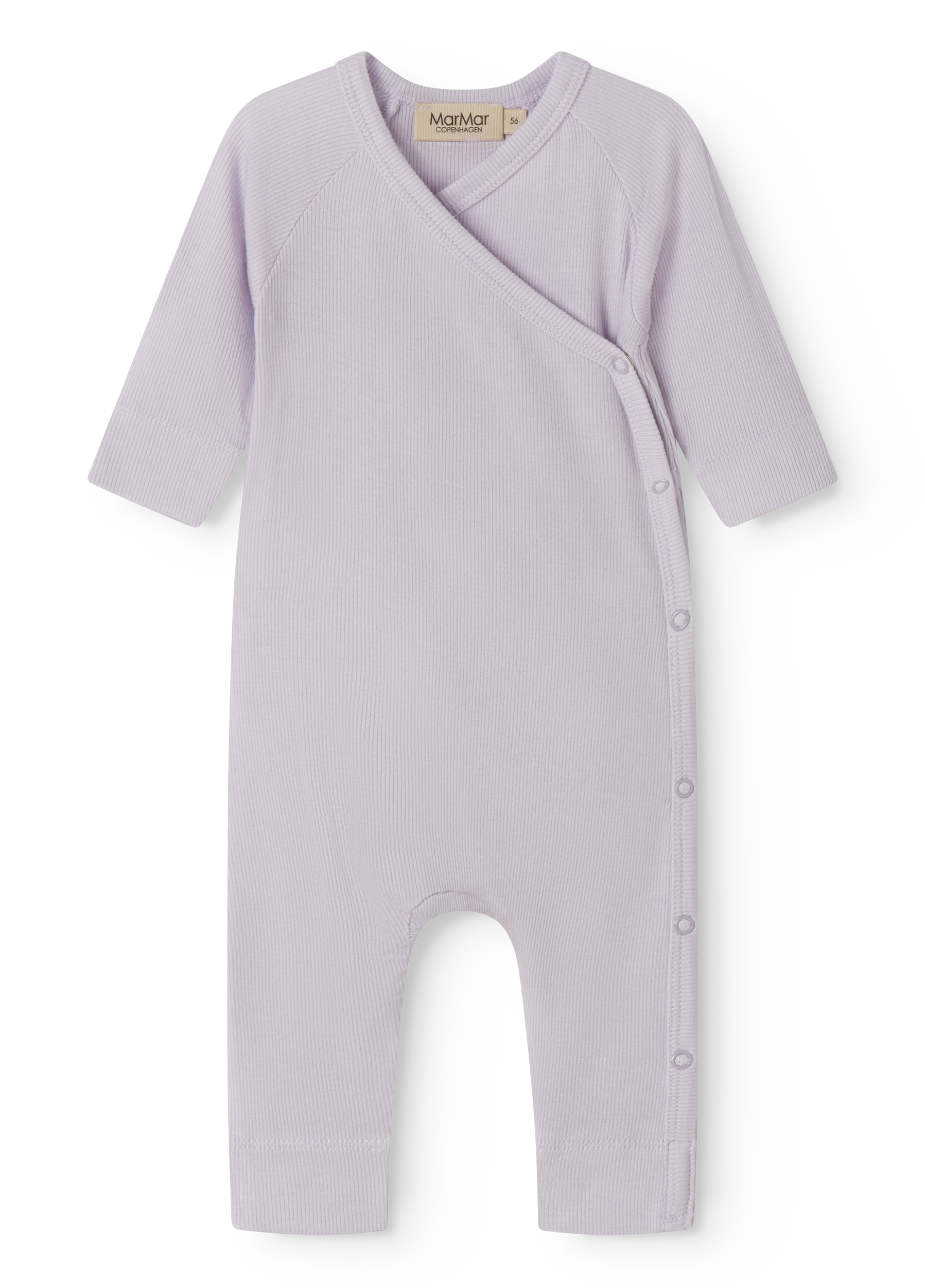 MarMar Copenhagen MarMar Copenhagen - Rulo Micro Modal Body Newborn - Sweet Violet - Pearls & Swines