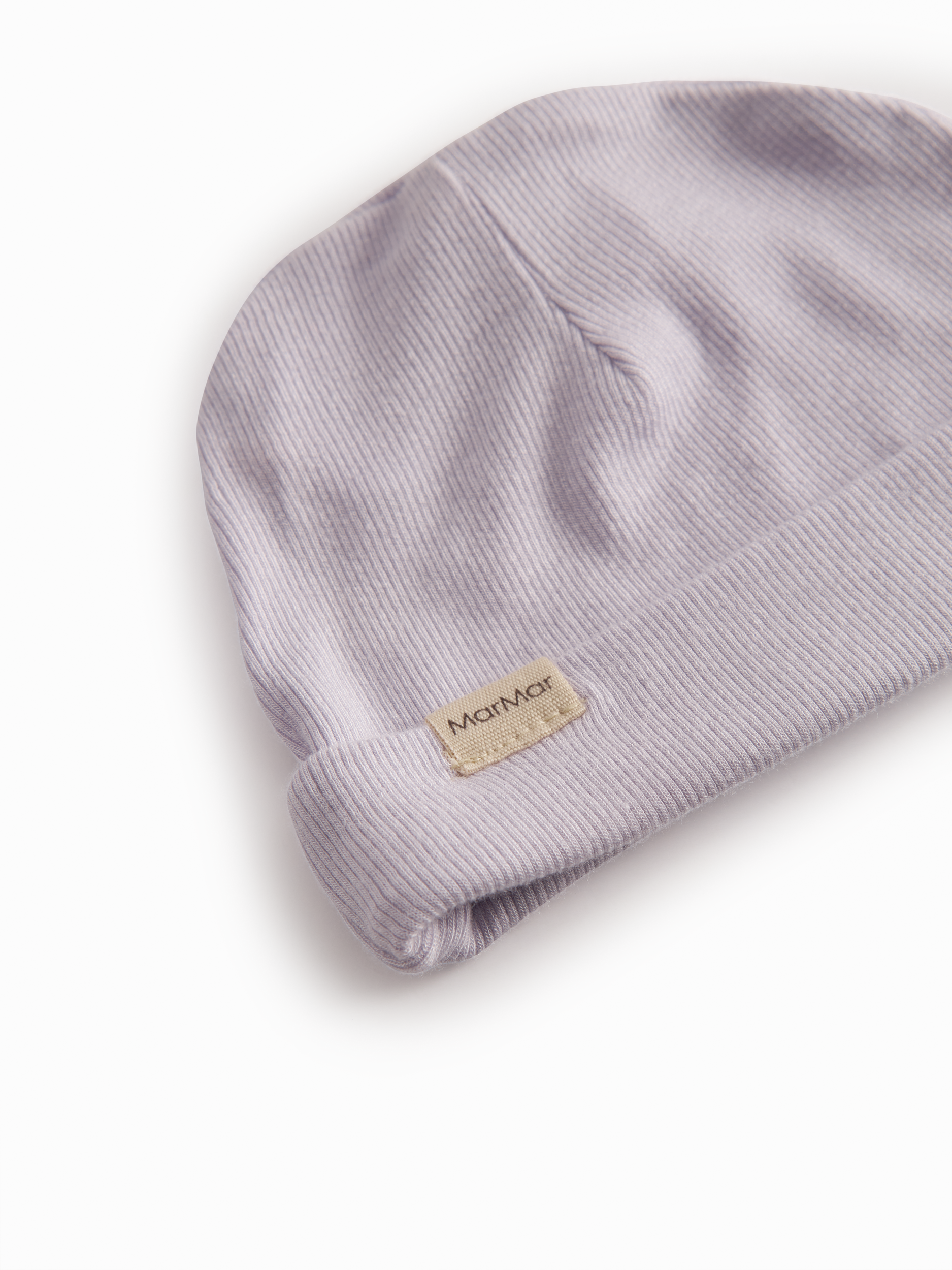 MarMar Copenhagen MarMar Copenhagen - Newborn Aiko Beanie - Sweet Violet - Pearls & Swines