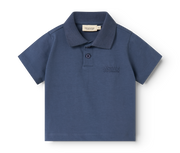 MarMar Copenhagen - Tad Polo Cotton Jersey - Vintage Blue