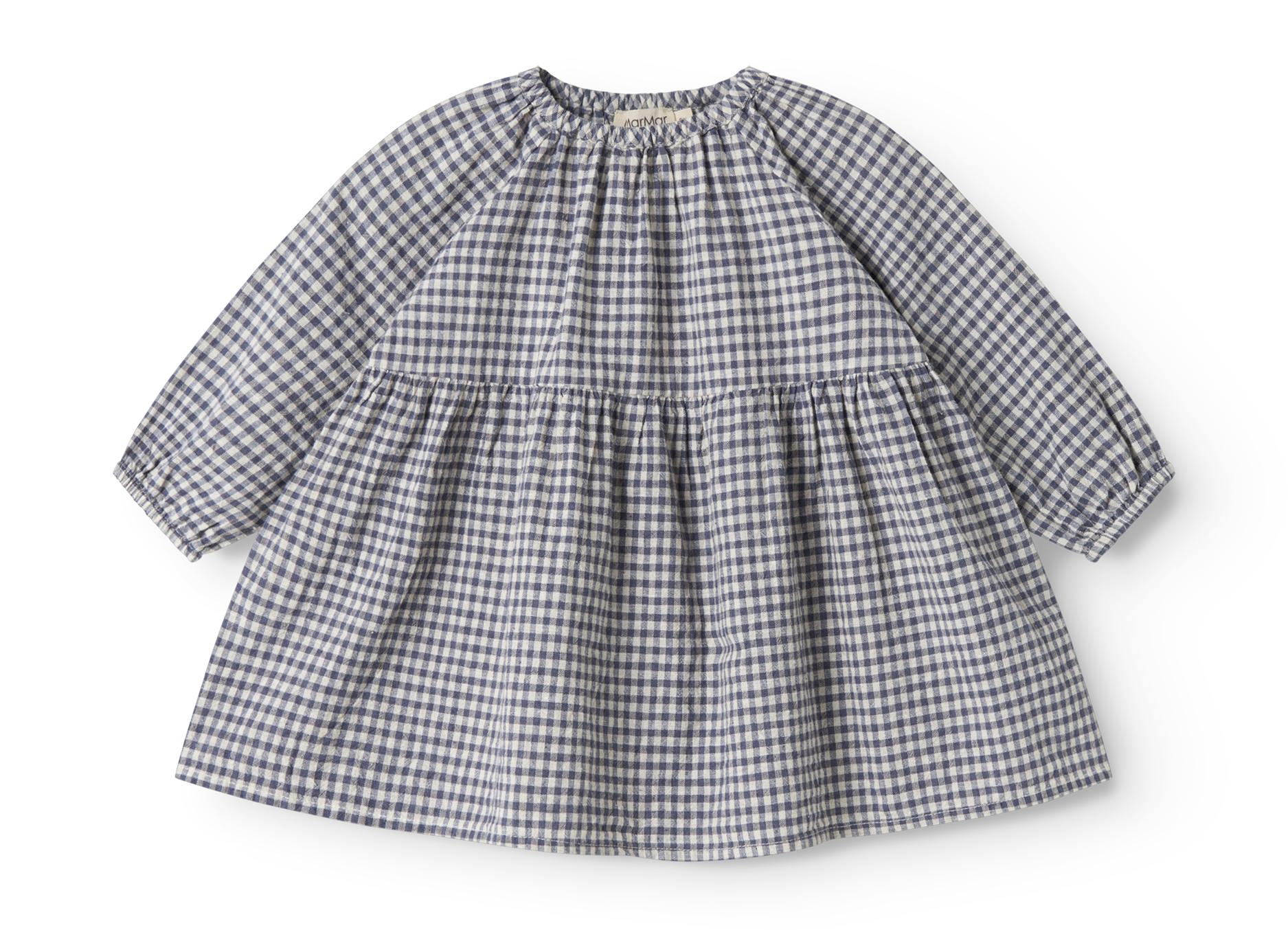 MarMar Copenhagen MarMar Copenhagen - Dawson Cotton linen - Marine Check - Pearls & Swines