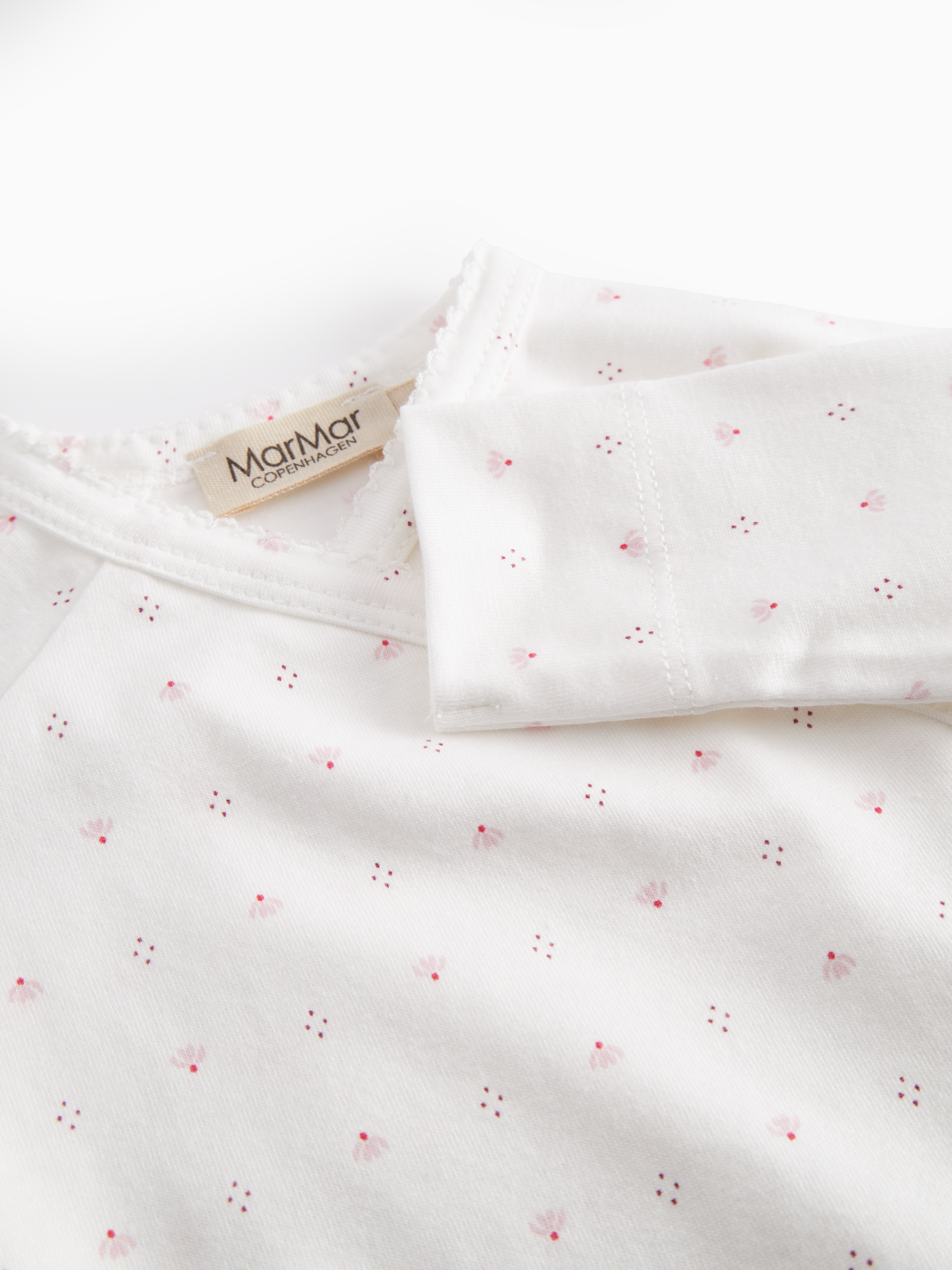MarMar Copenhagen MarMar Copenhagen - Tuti Wrap Newborn - Tiny Tulip - Pearls & Swines