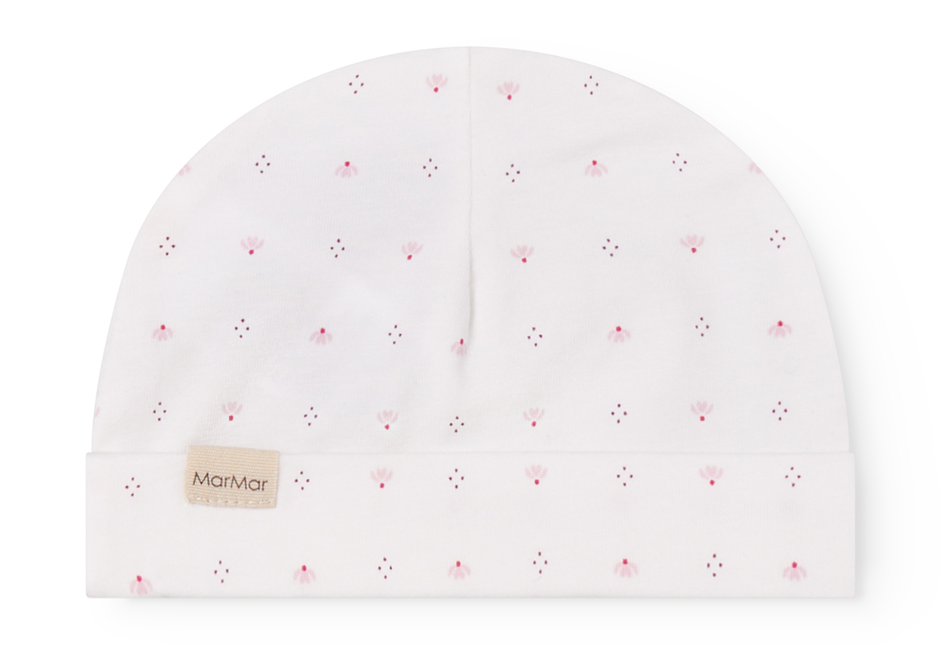 MarMar Copenhagen MarMar Copenhagen - Newborn Aiko Beanie - Tiny Tulip - Pearls & Swines