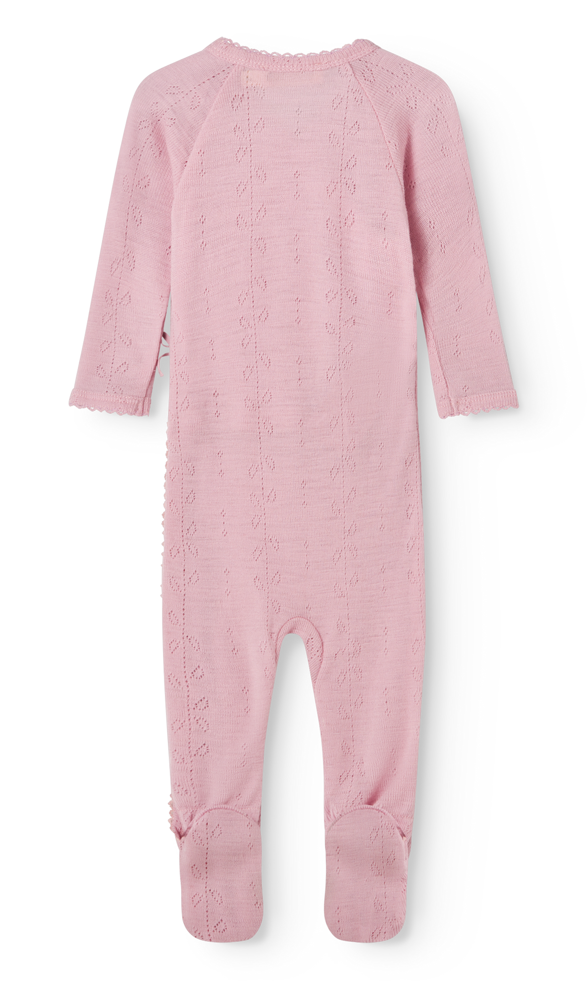 MarMar Copenhagen MarMar Copenhagen - Rubetta Wool Pointelle Newborn - Soft Berry - Pearls & Swines