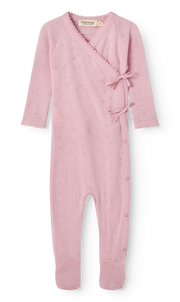 MarMar Copenhagen MarMar Copenhagen - Rubetta Wool Pointelle Newborn - Soft Berry - Pearls & Swines