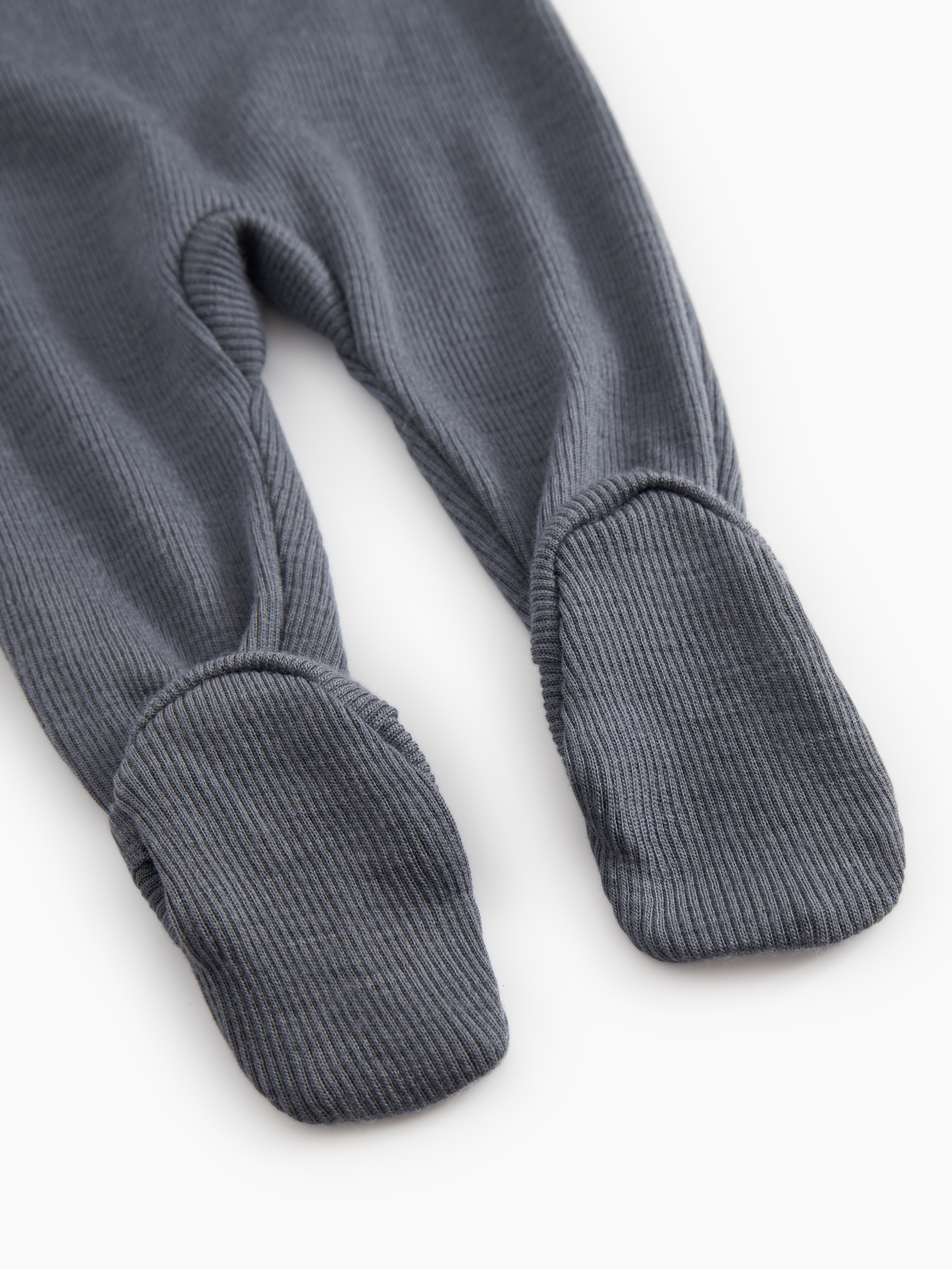 MarMar Copenhagen MarMar Copenhagen - Rubetta Wool Rib Newborn - Rainstorm - Pearls & Swines
