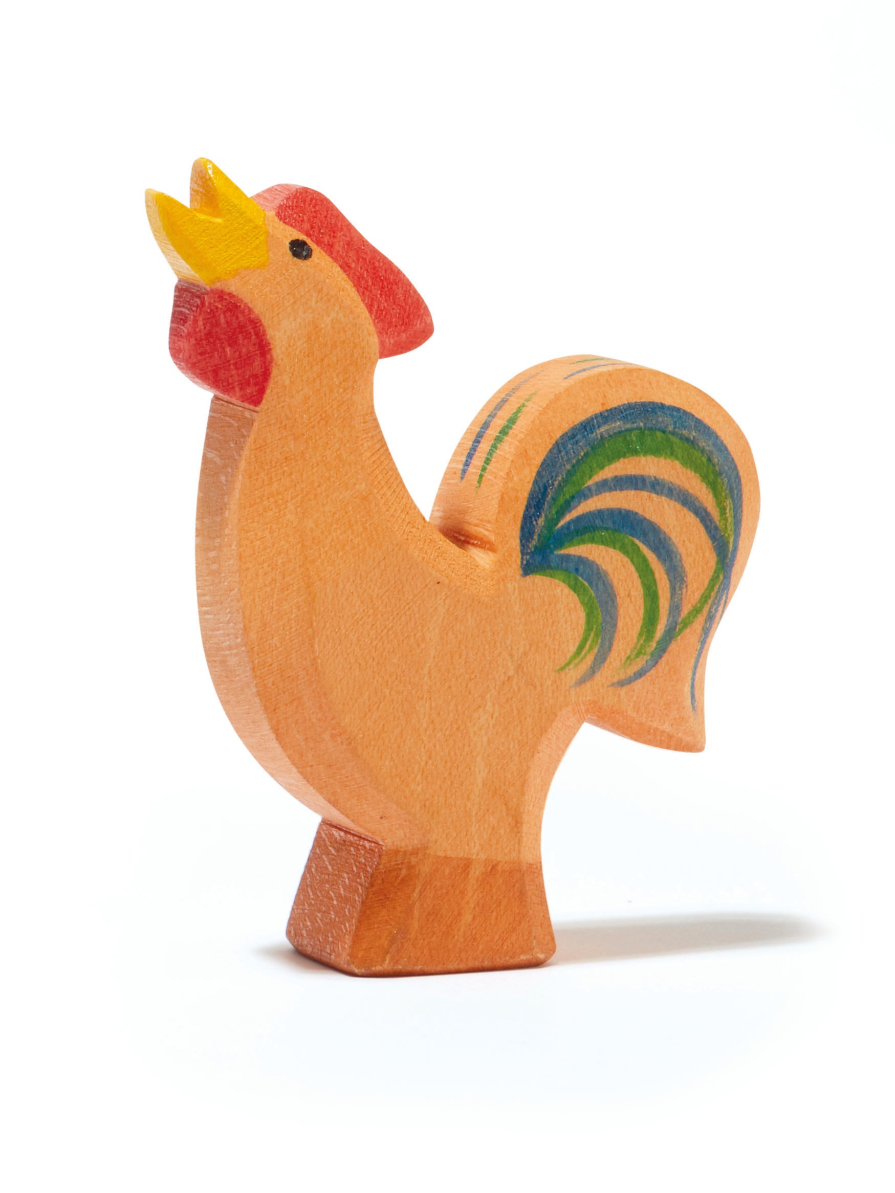 Ostheimer Ostheimer - Bremen Rooster - Wooden animal - Pearls & Swines
