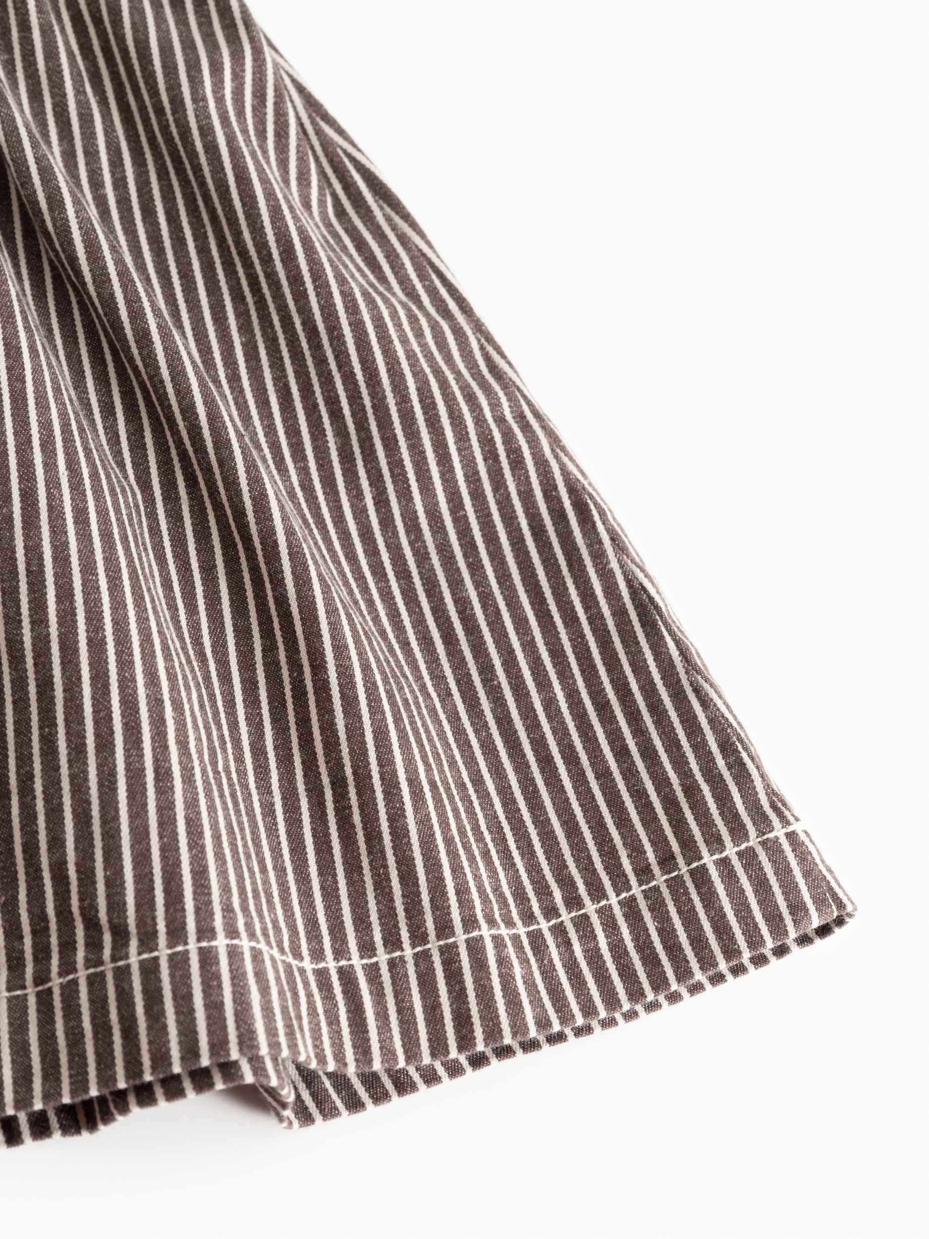 MarMar Copenhagen MarMar Copenhagen - Sanne soft denim Dresses - Dark Brownie stripe - Pearls & Swines