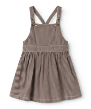 MarMar Copenhagen MarMar Copenhagen - Sanne soft denim Dresses - Dark Brownie stripe - Pearls & Swines