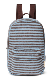 Studio Noos - Midi-Rucksack mit Vordertasche - Denim Hearts