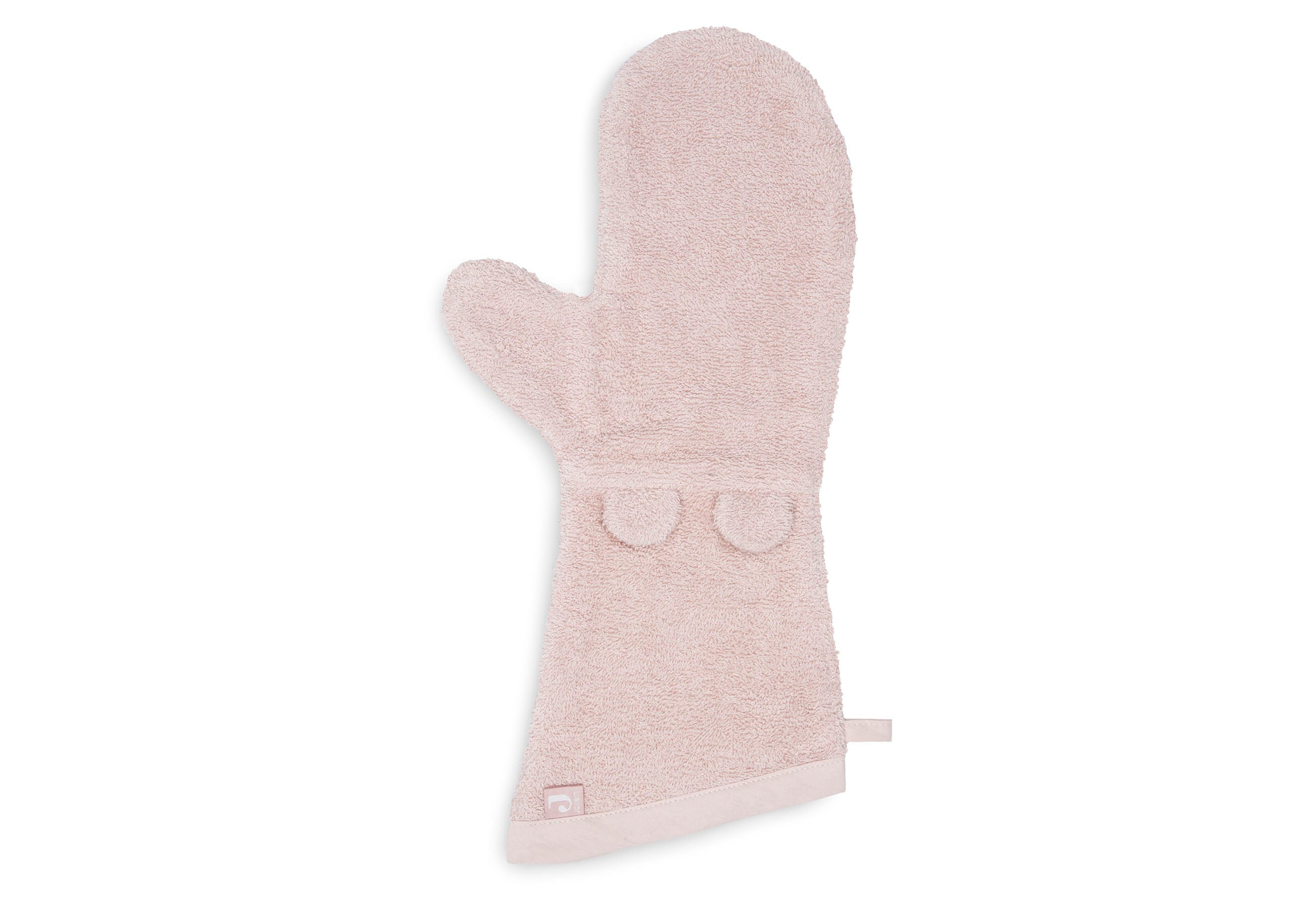 Jollein Jollein Washcloth Terry with Ears - Pale Pink - Pearls & Swines