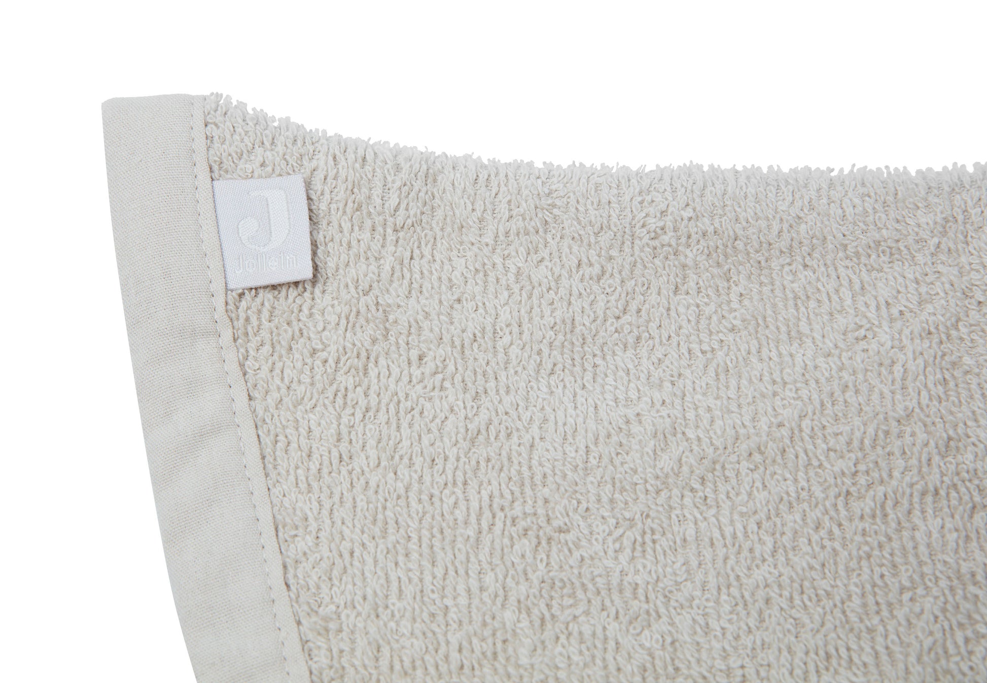 Jollein Jollein - Washcloth Terry with Ears - Nougat - Pearls & Swines