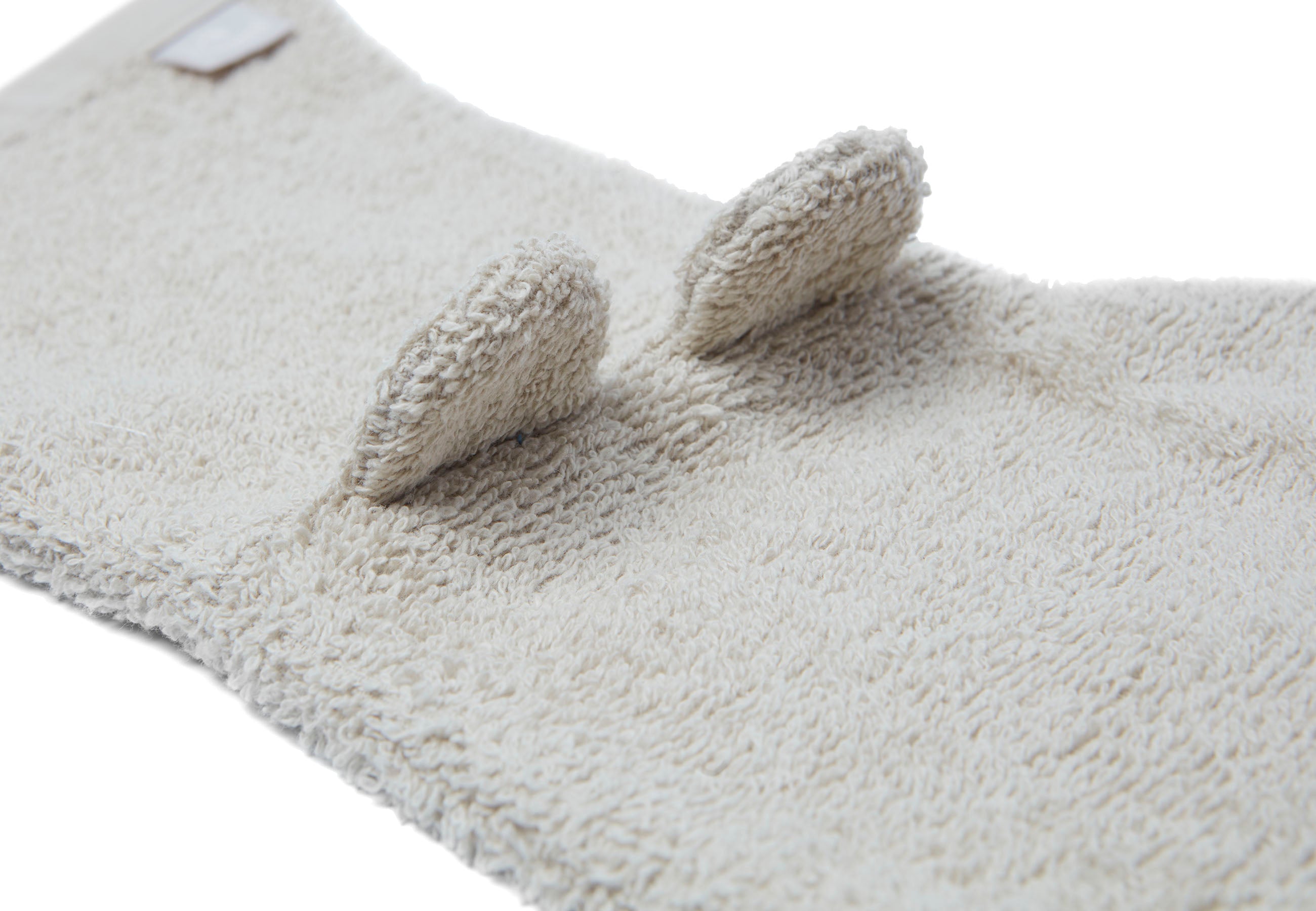 Jollein Jollein - Washcloth Terry with Ears - Nougat - Pearls & Swines