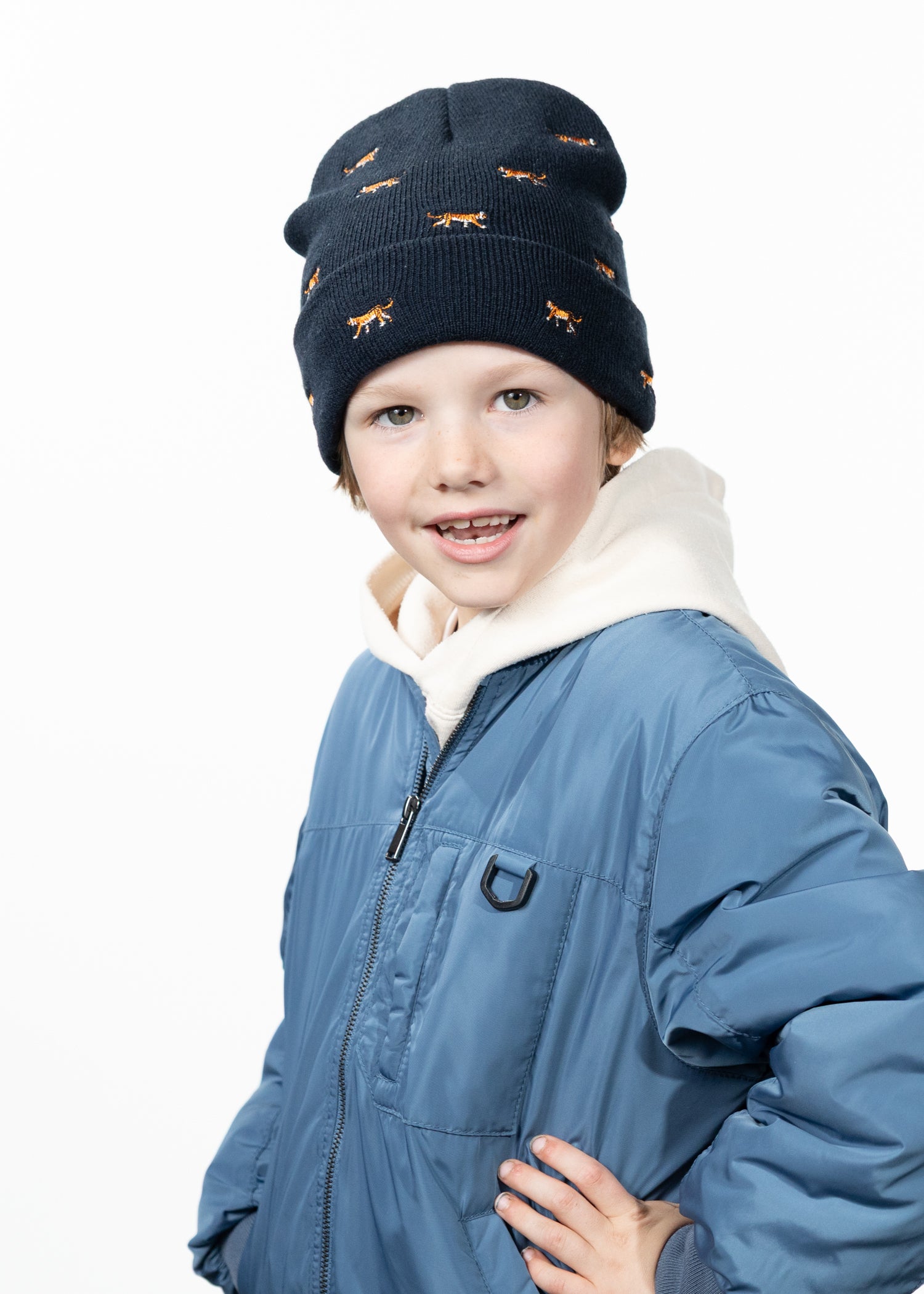BARTS BARTS - Vinson Beanie Kids - Navy - Pearls & Swines
