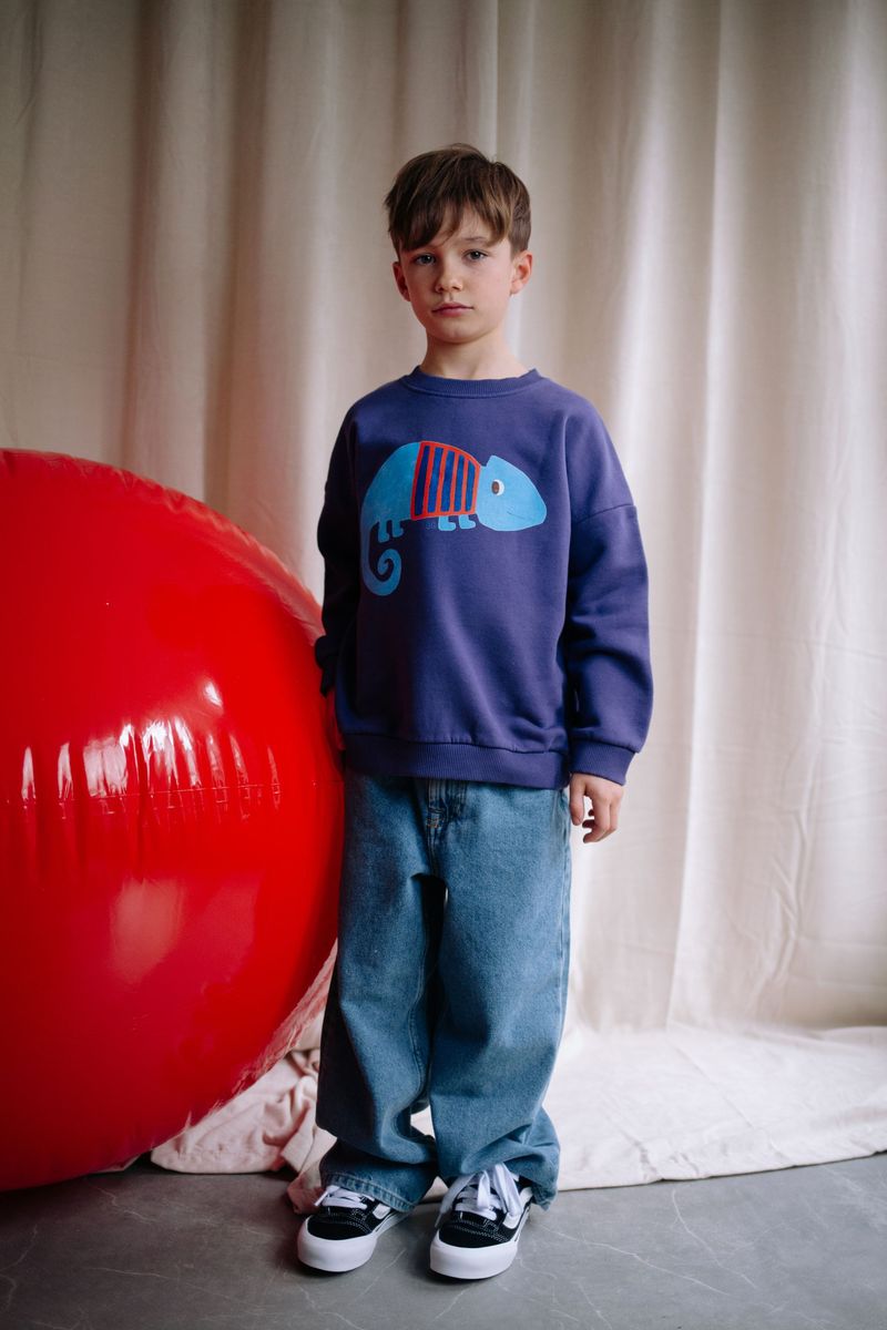 Daily Brat Daily Brat - Sir Blend-A-Lot Sweater - Mulberry - Pearls & Swines