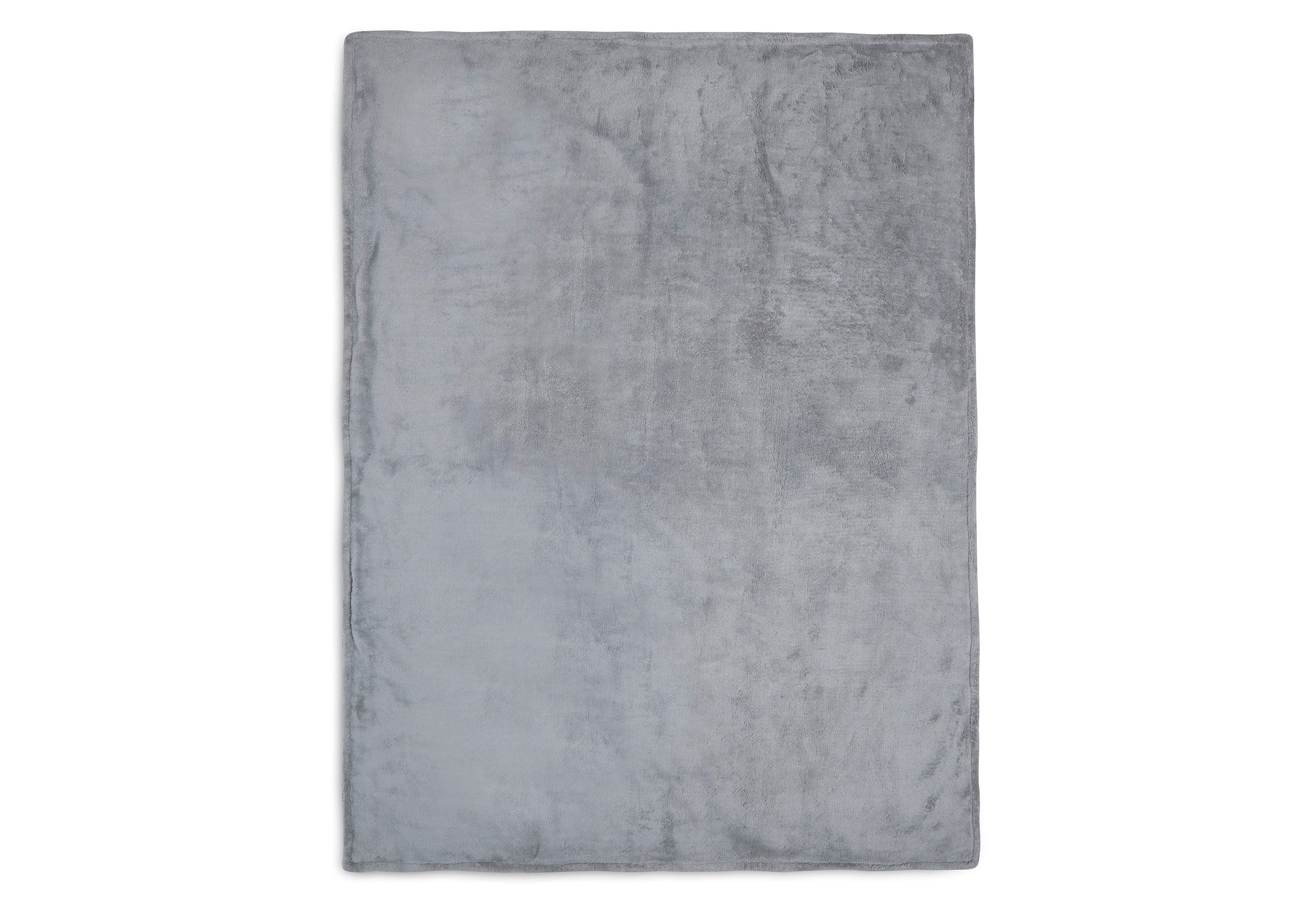 Jollein Jollein - Blanket Cradle Basic Knit Stone - Grey/Coral Fleece - Pearls & Swines