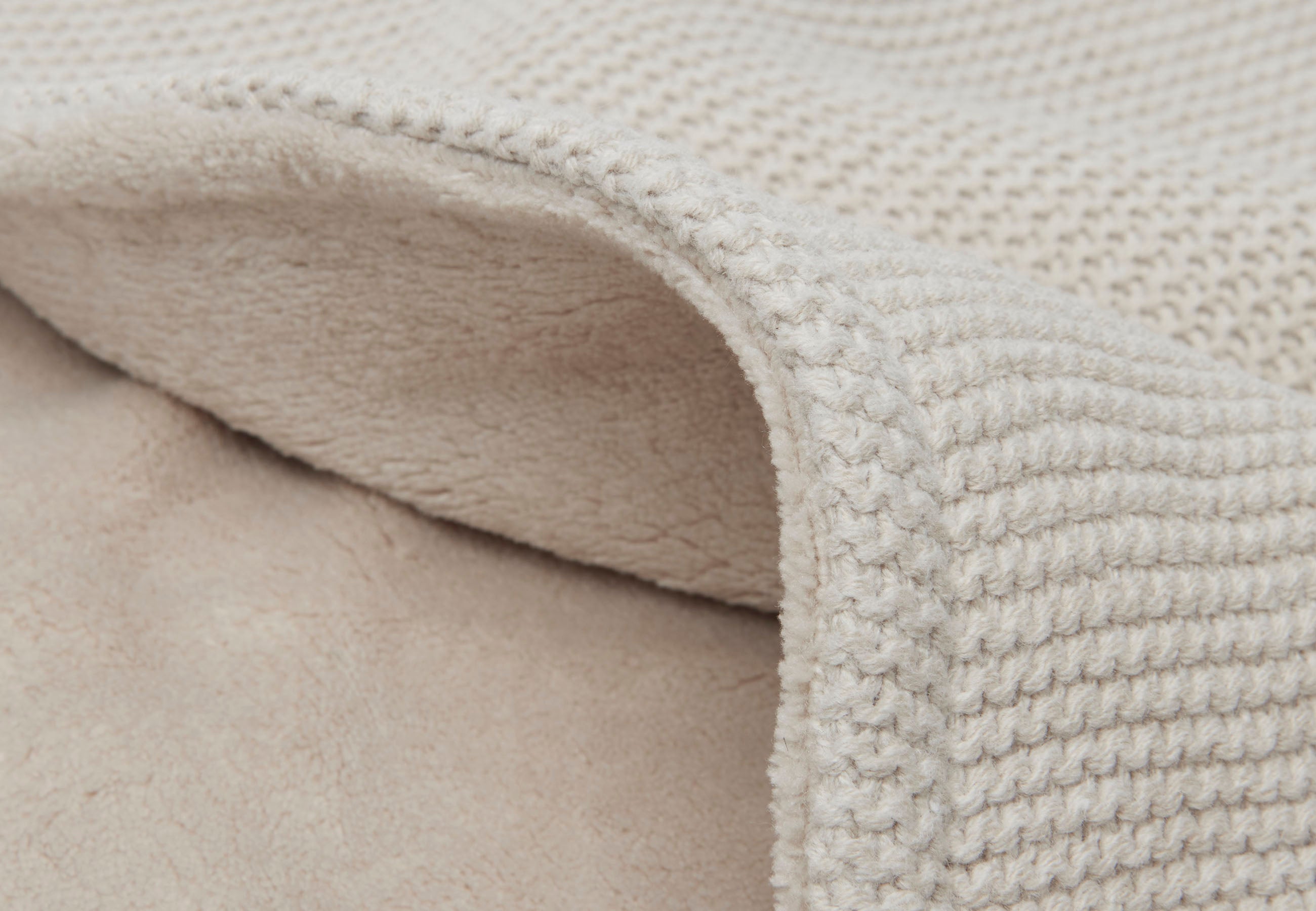 Jollein Jollein Blanket Cradle 75x100cm Basic Knit - Nougat - Pearls & Swines