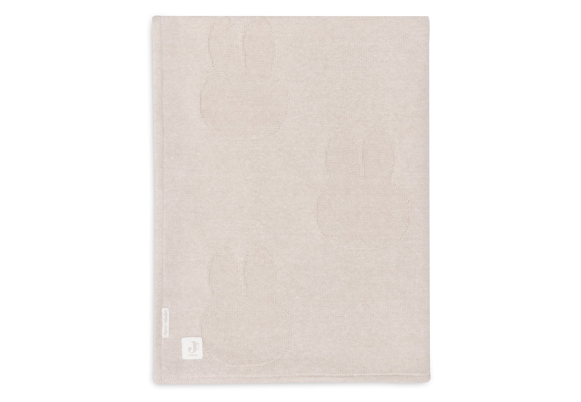 Jollein Jollein - Blanket Cradle Miffy - Nougat/Coral Fleece - Pearls & Swines