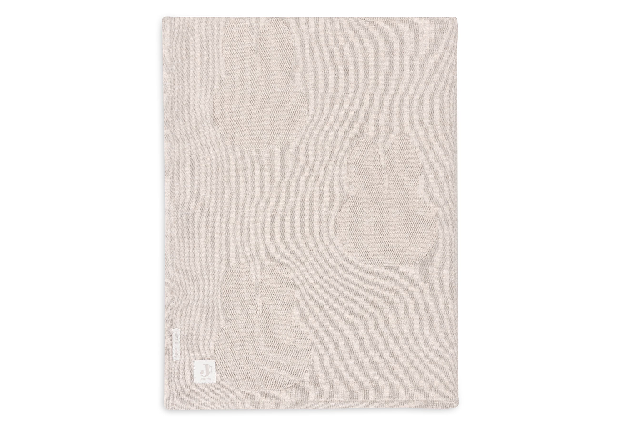 Jollein Jollein - Blanket Cradle Miffy - Nougat/Coral Fleece - Pearls & Swines