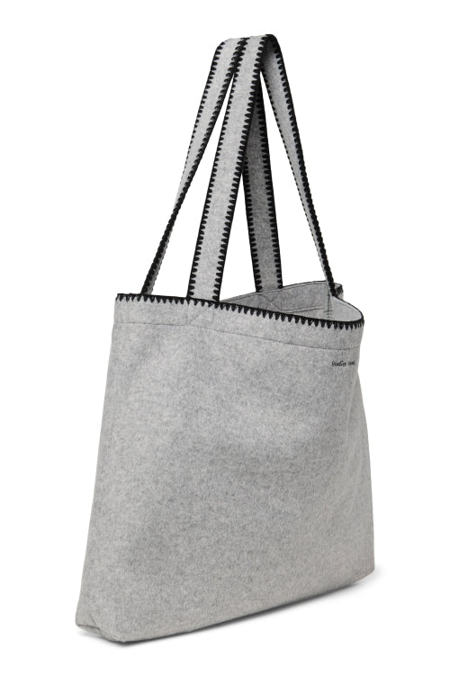 Pearls & Swines Studio Noos - Woolish Mom bag - Grey - Pearls & Swines