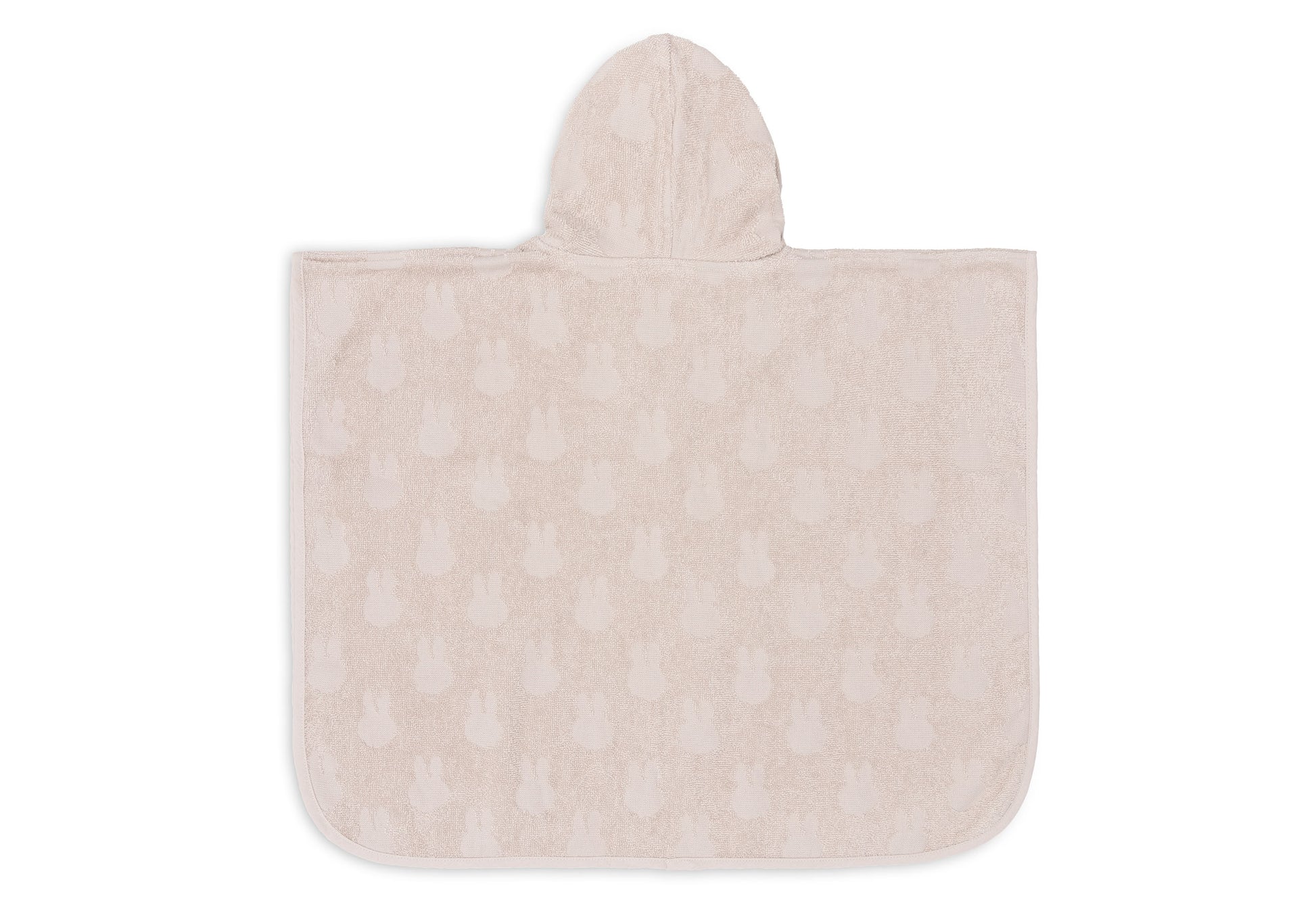 Jollein Jollein - Bath Poncho Terry Miffy Jacquard - Nougat - Pearls & Swines