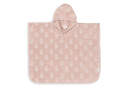 Jollein Jollein - Bath Poncho Terry Miffy Jacquard - Wild Rose - Pearls & Swines