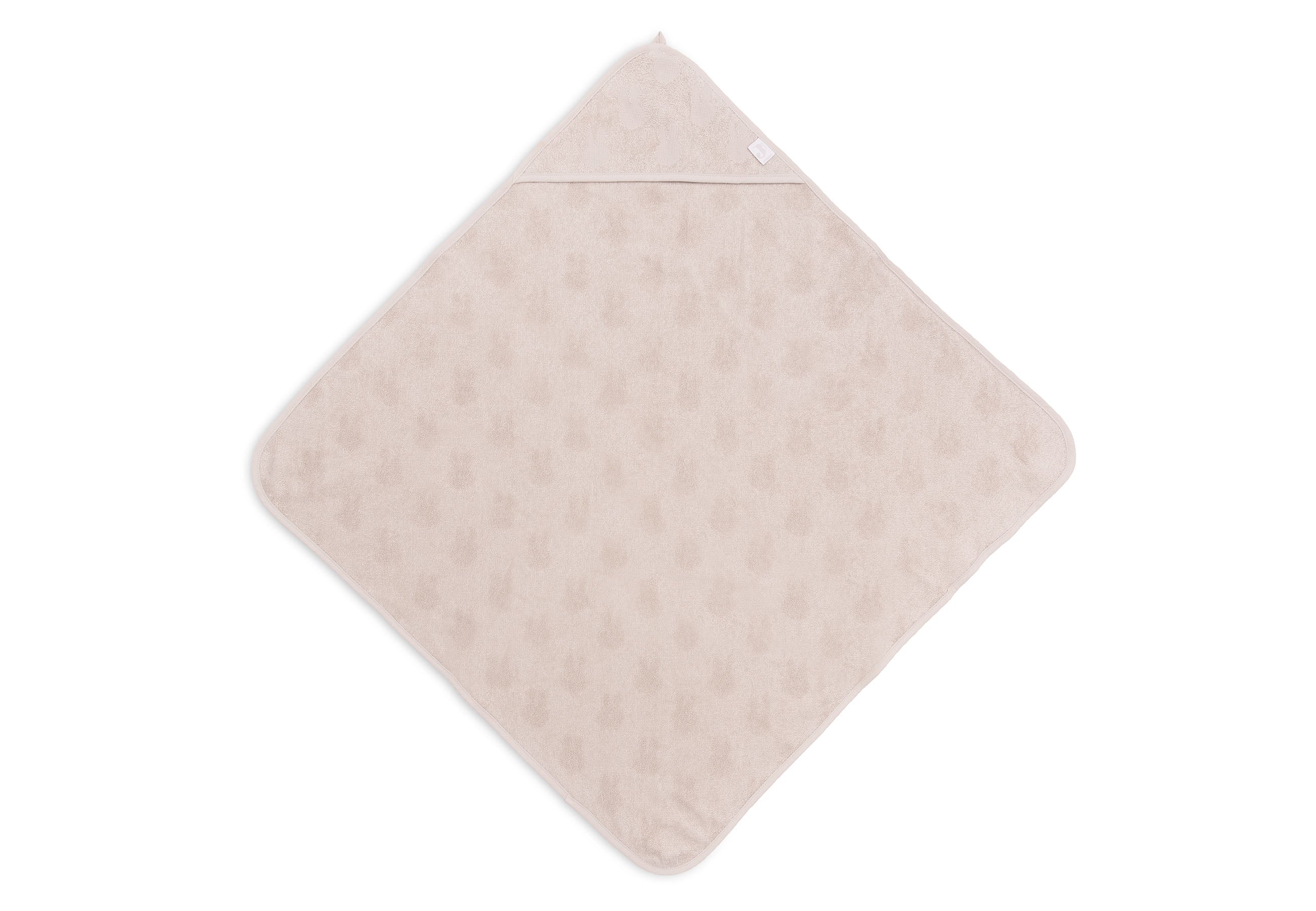Jollein Jollein - Bath Cape Terry Miffy Jacquard - Nougat - Pearls & Swines