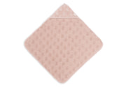 Jollein Jollein Bath Cape Terry Miffy Jacquard - Wild Rose - Pearls & Swines