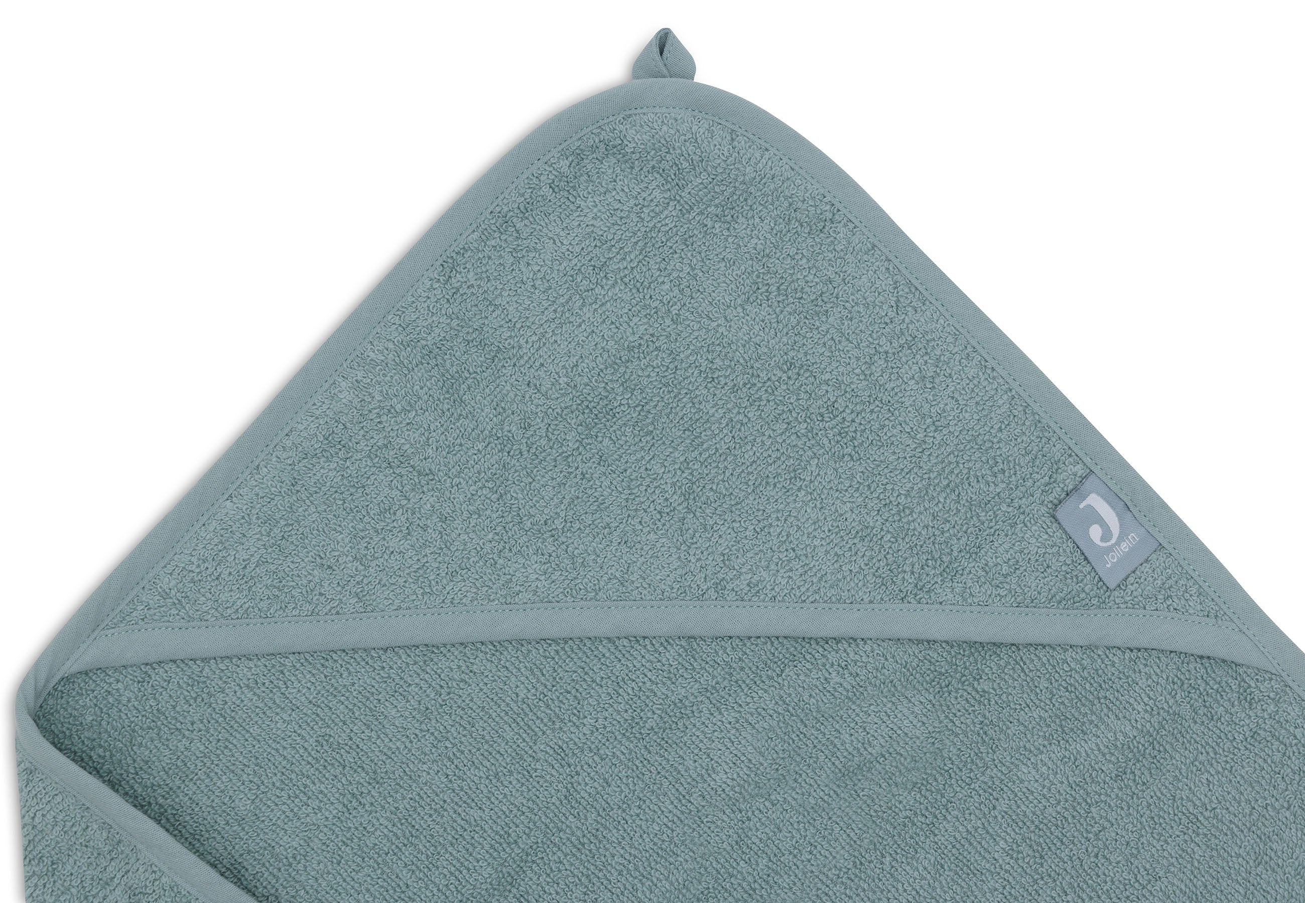 Jollein Jollein - Bath Cape Terry - Sea Green - Pearls & Swines