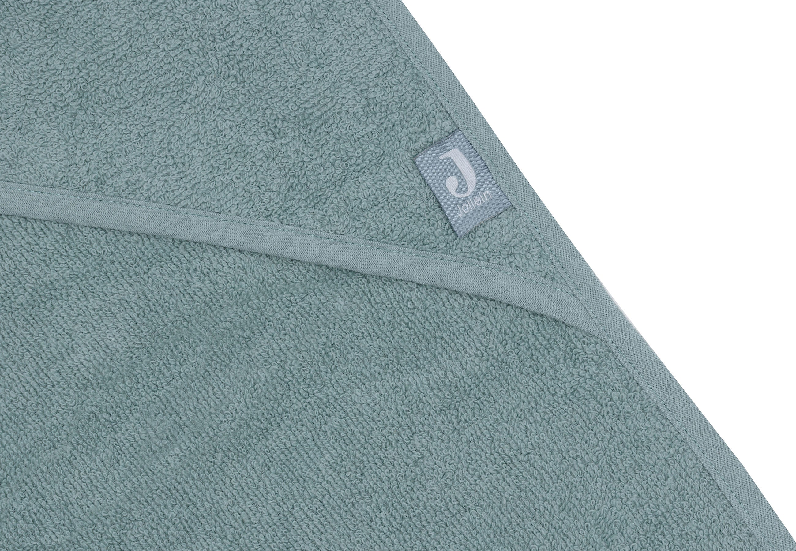 Jollein Jollein - Bath Cape Terry - Sea Green - Pearls & Swines