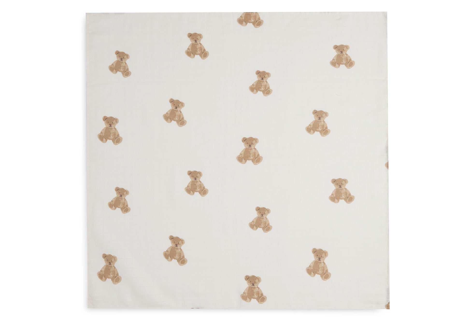 Jollein Jollein - Cloth Muslin - Teddy Bear - 3 Pack - Pearls & Swines