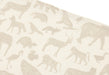 Jollein Jollein Cloth Muslin 70x70cm - Animals Nougat (3 Pack) - Pearls & Swines