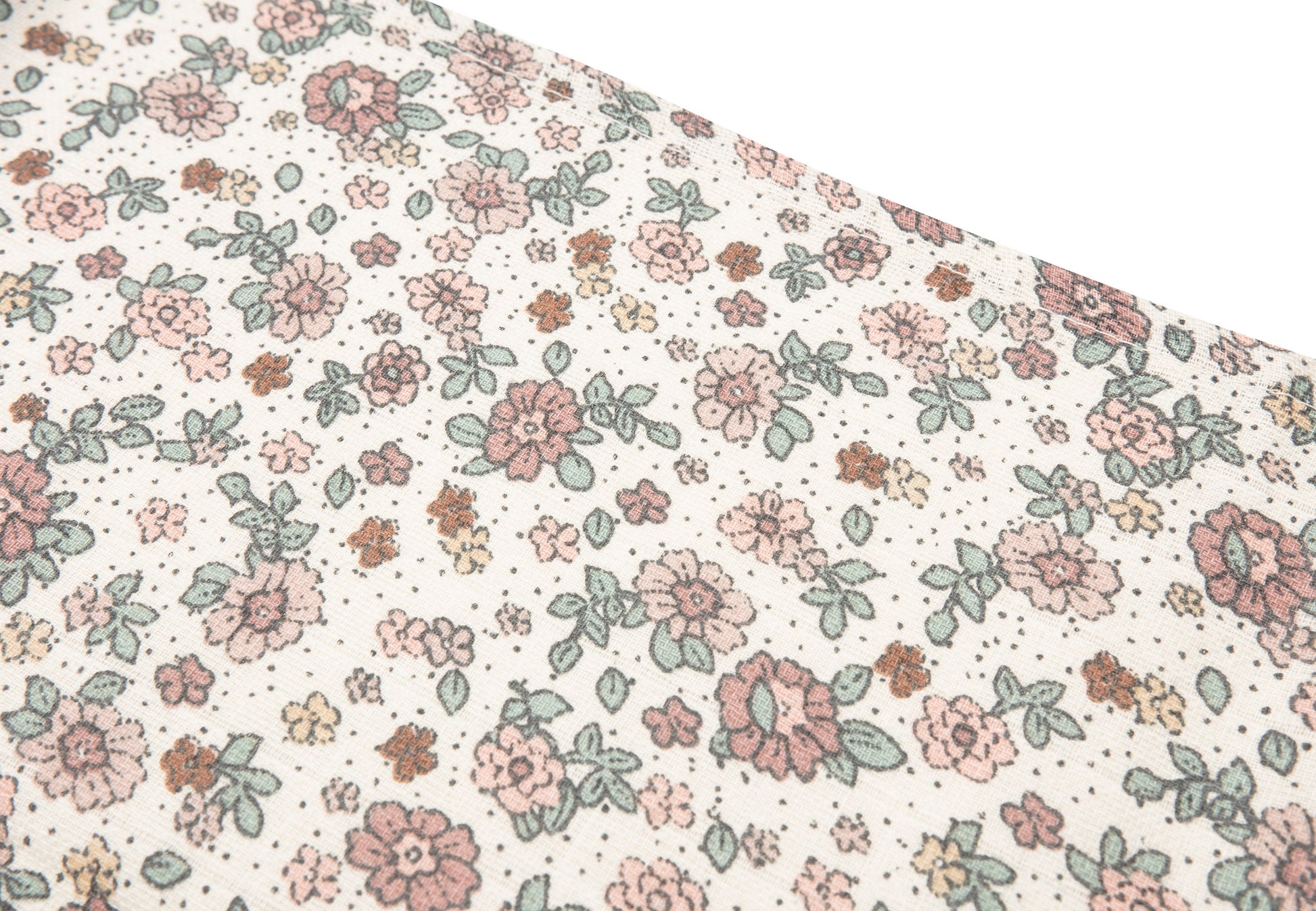 Jollein Jollein - Cloth Muslin - Retro Flowers - 3 Pack - Pearls & Swines