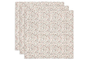 Jollein Jollein - Cloth Muslin - Retro Flowers - 3 Pack - Pearls & Swines