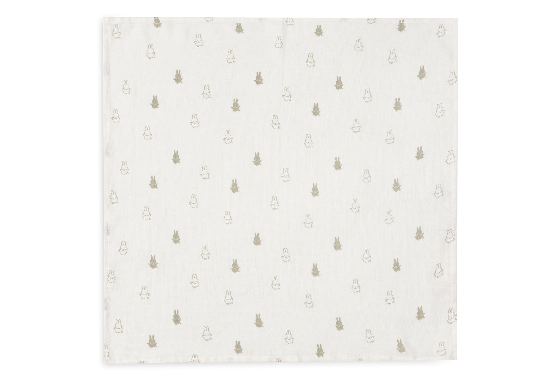 Jollein Jollein - Cloth Muslin - Happy Miffy Olive Green - 3 Pack - Pearls & Swines