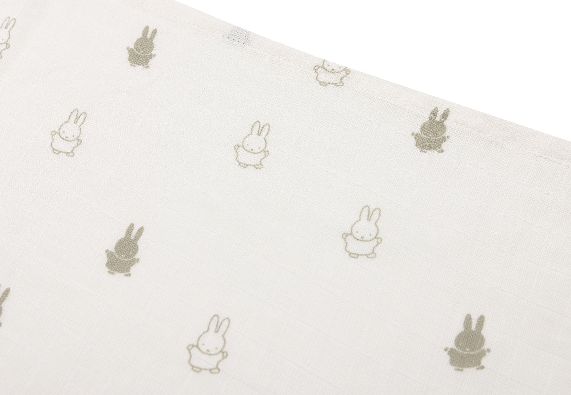 Jollein Jollein - Cloth Muslin - Happy Miffy Olive Green - 3 Pack - Pearls & Swines