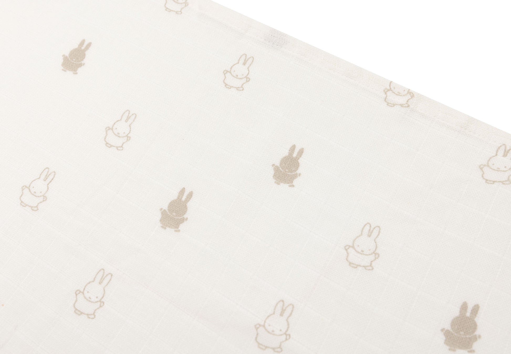 Jollein Jollein - Cloth Muslin - Happy Miffy Nougat - 3 Pack - Pearls & Swines