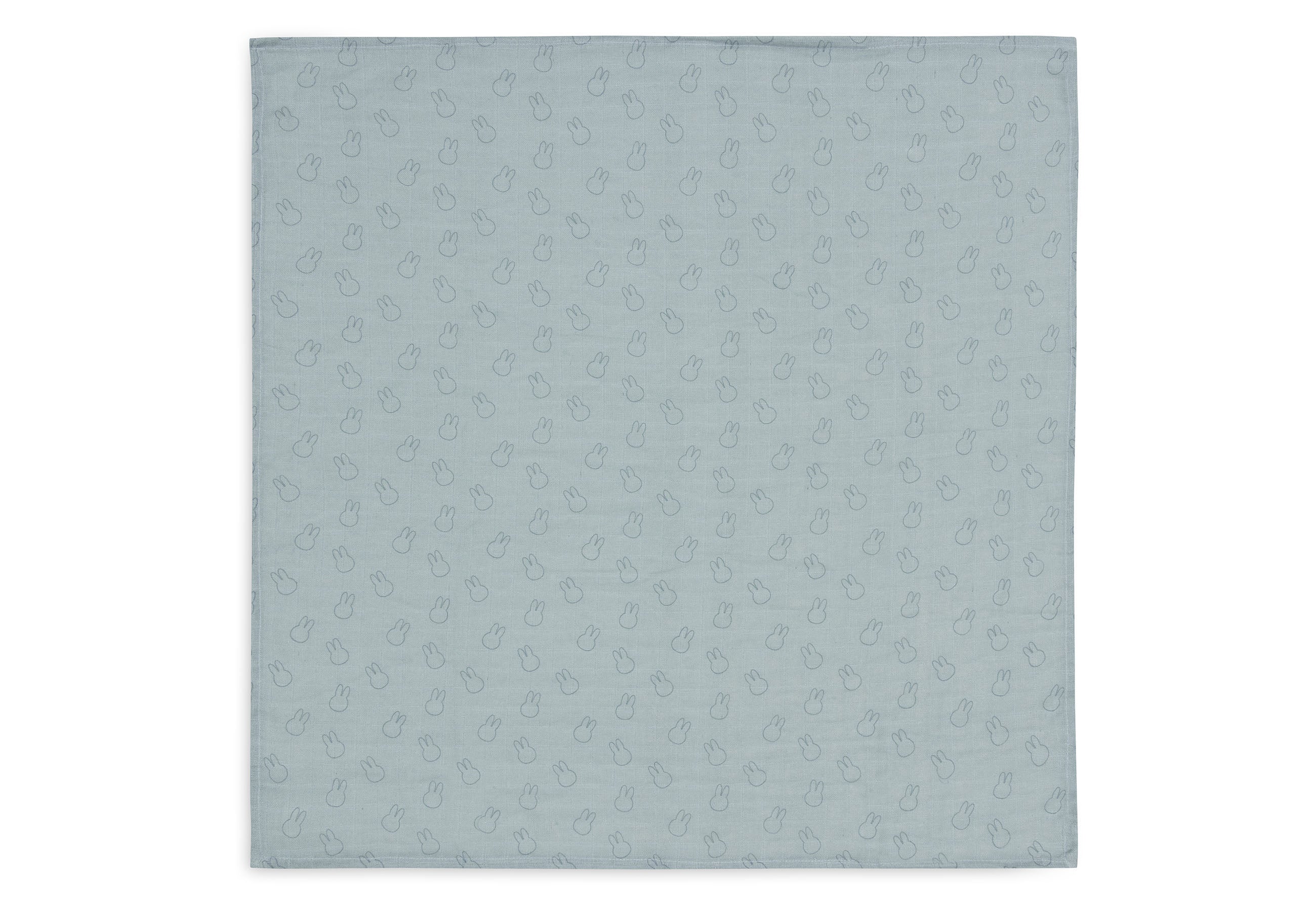 Jollein Jollein Swaddle Muslin 115x115cm Miffy Silhouettes - Sea Green - 2 Pack - Pearls & Swines